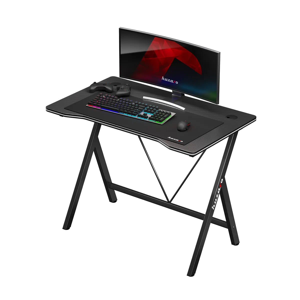 Huzaro Hero 1.4 Black žaidimų stalas