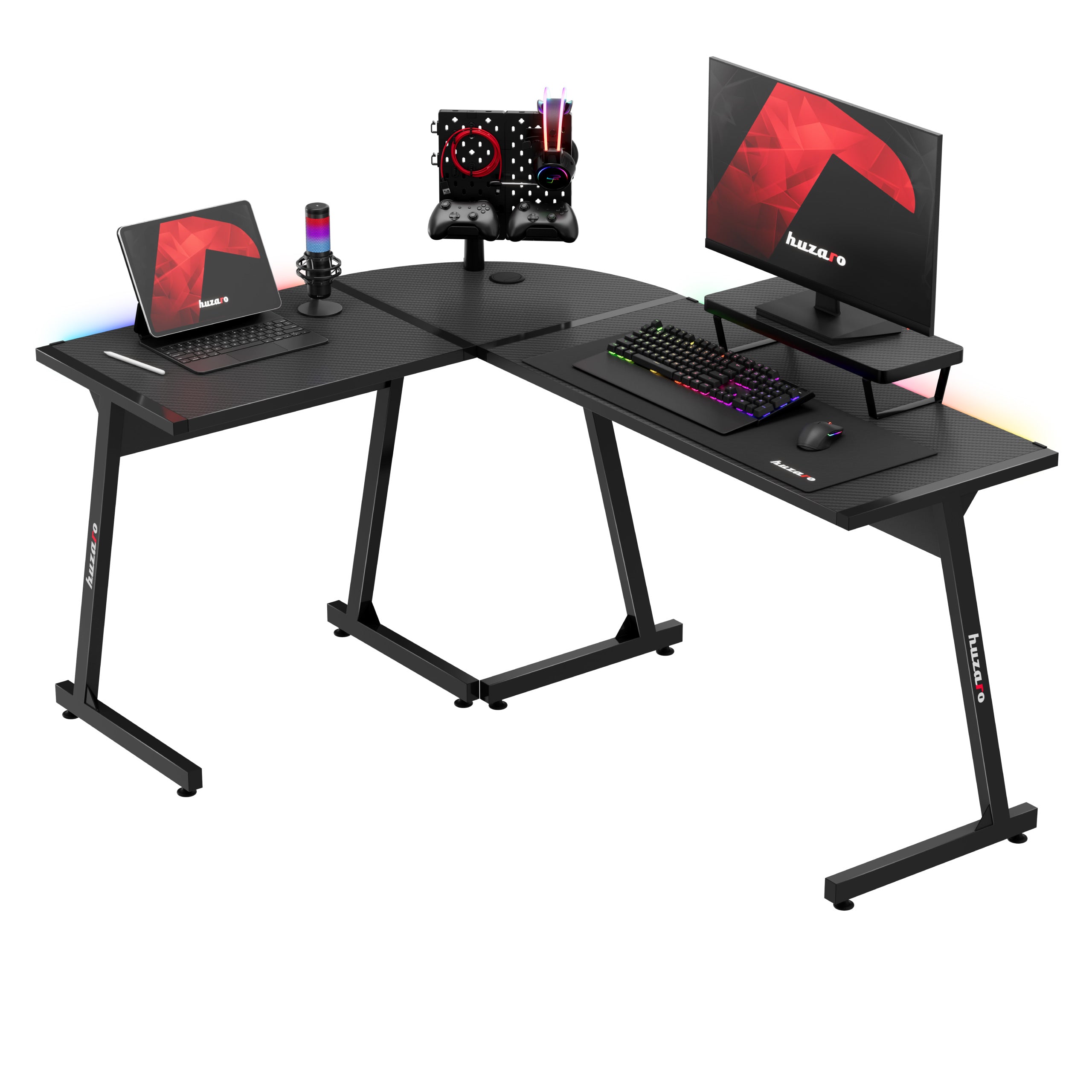 Huzaro Hero 6.0 RGB LED išmanusis žaidimų stalas