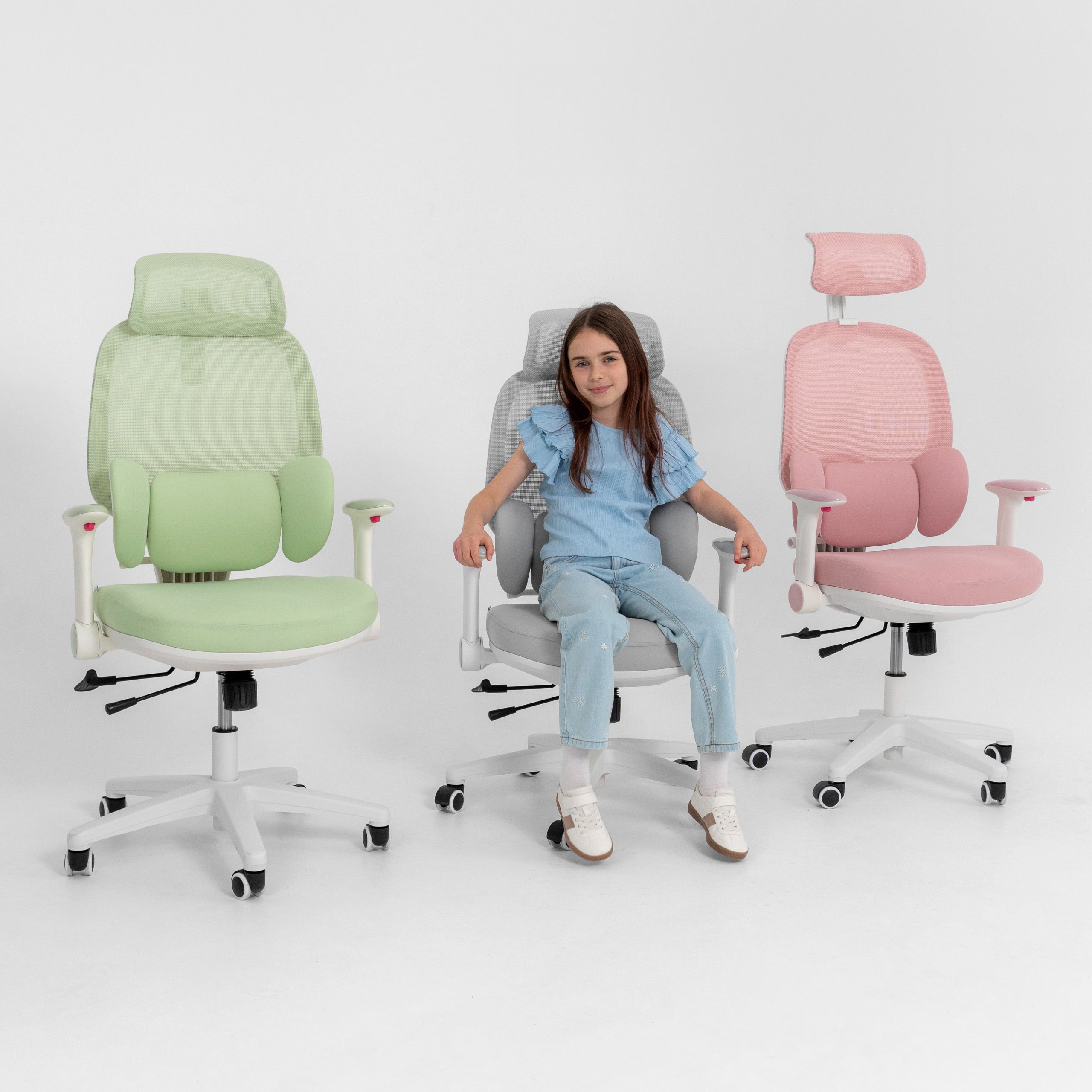 "Mark Adler Junior 6.3 Pink" ergonominė vaikiška kėdutė