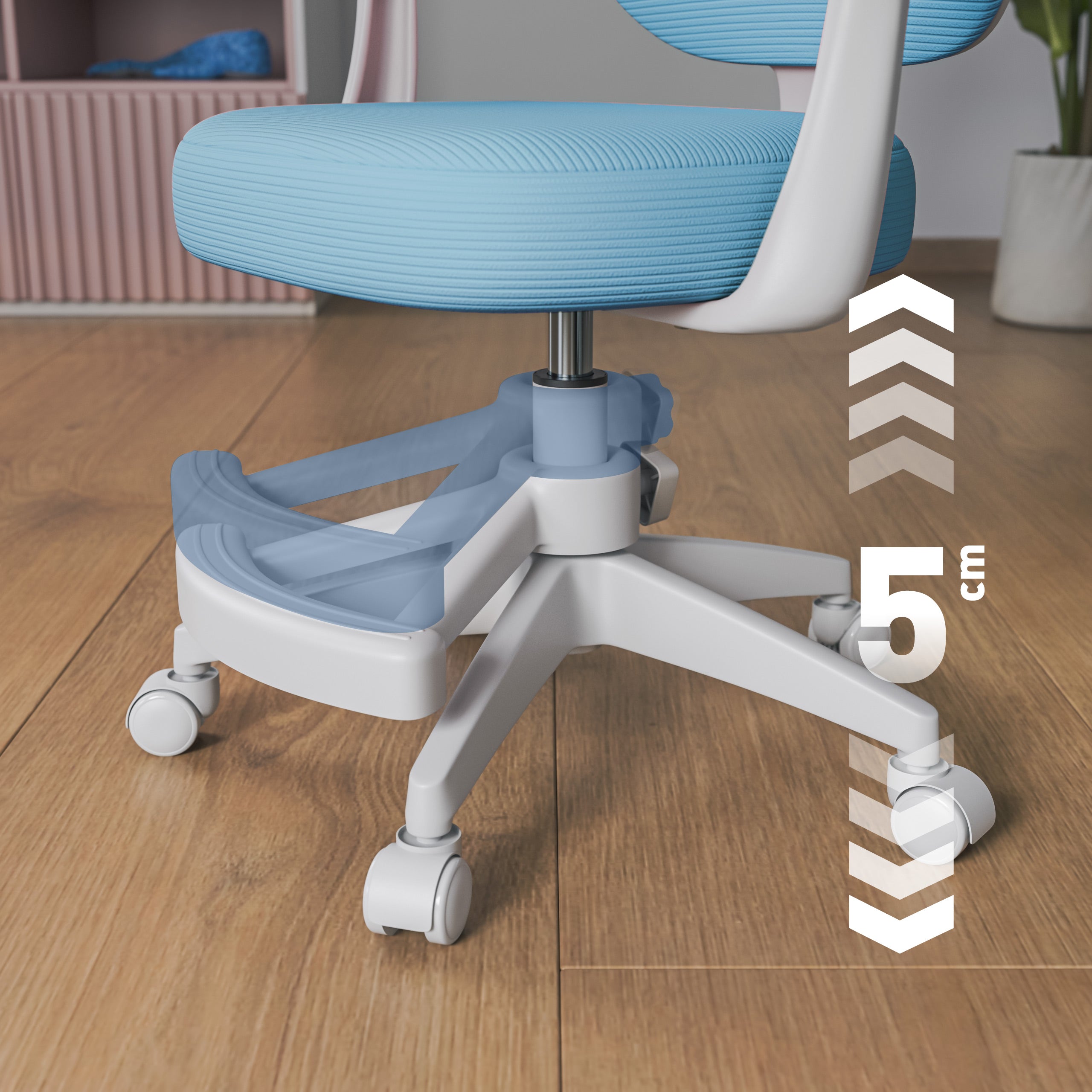 Vaikiška biuro kėdė Mark Adler Junior 3.1 Blue