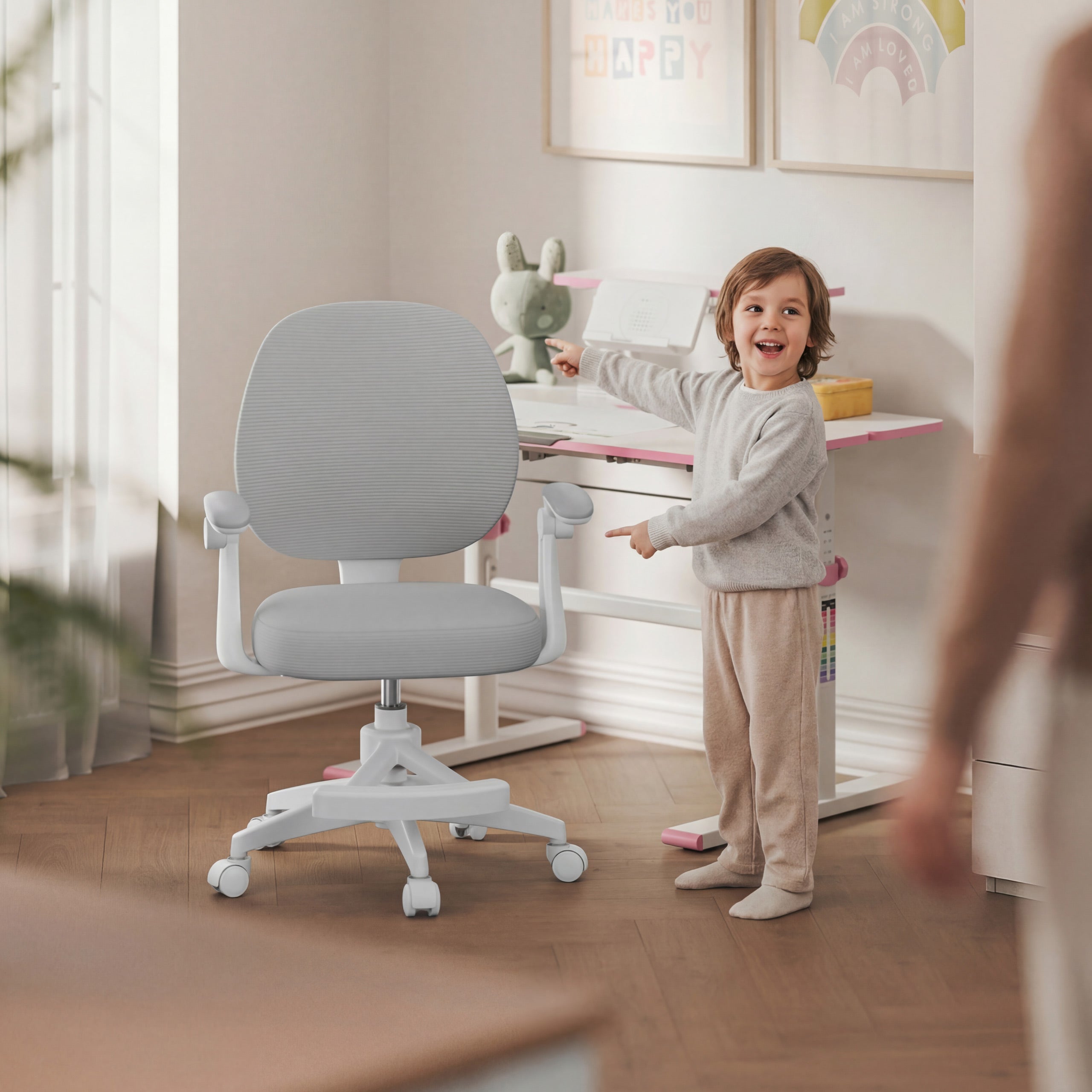 Vaikiška biuro kėdė Mark Adler Junior 3.1 Grey