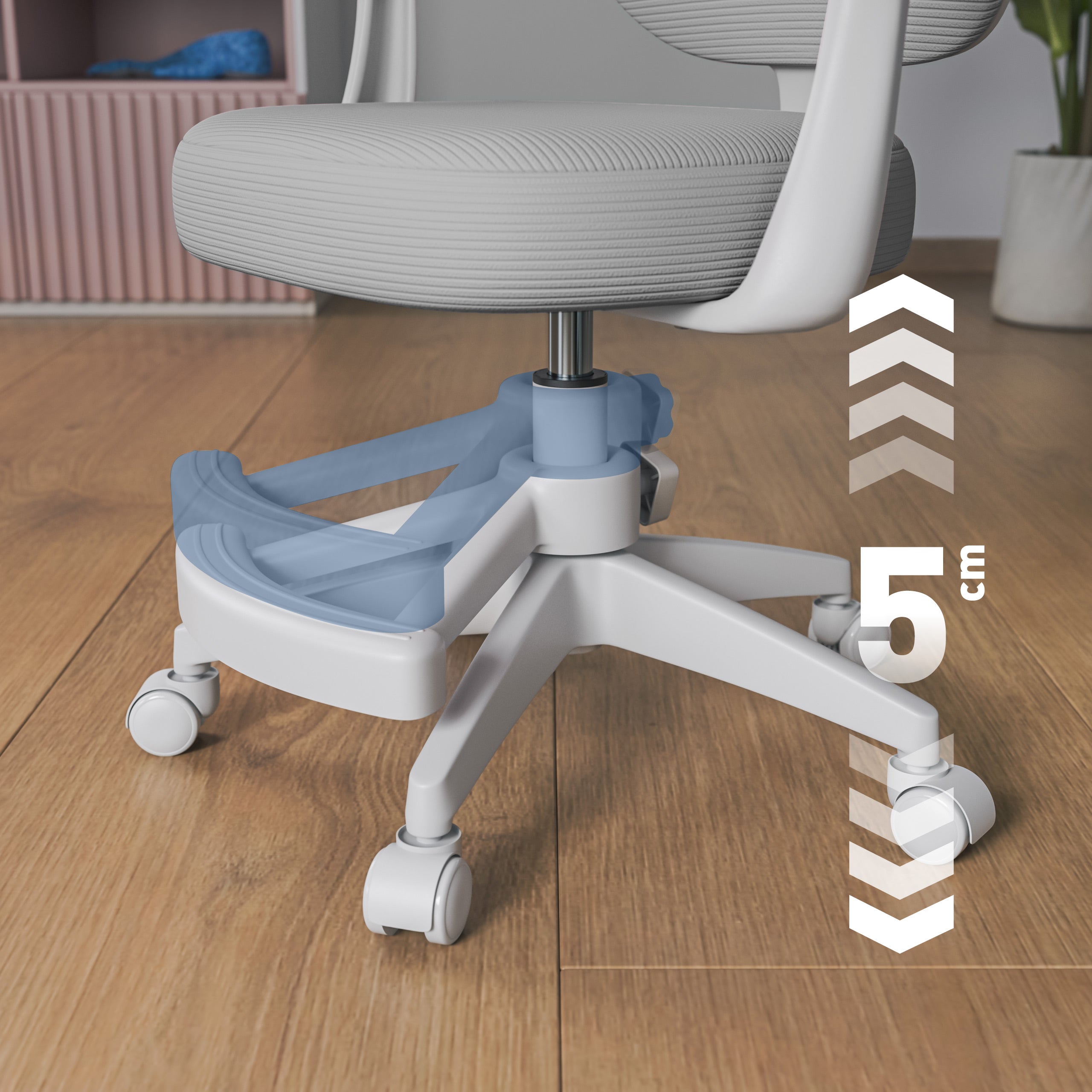 Vaikiška biuro kėdė Mark Adler Junior 3.1 Grey