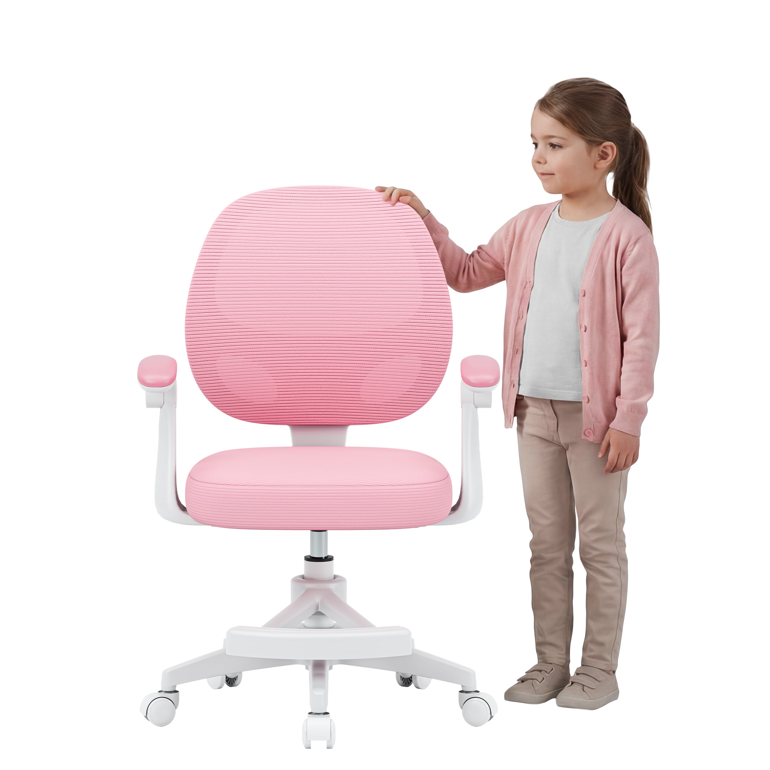 Vaikiška biuro kėdė Mark Adler Junior 3.1 Pink