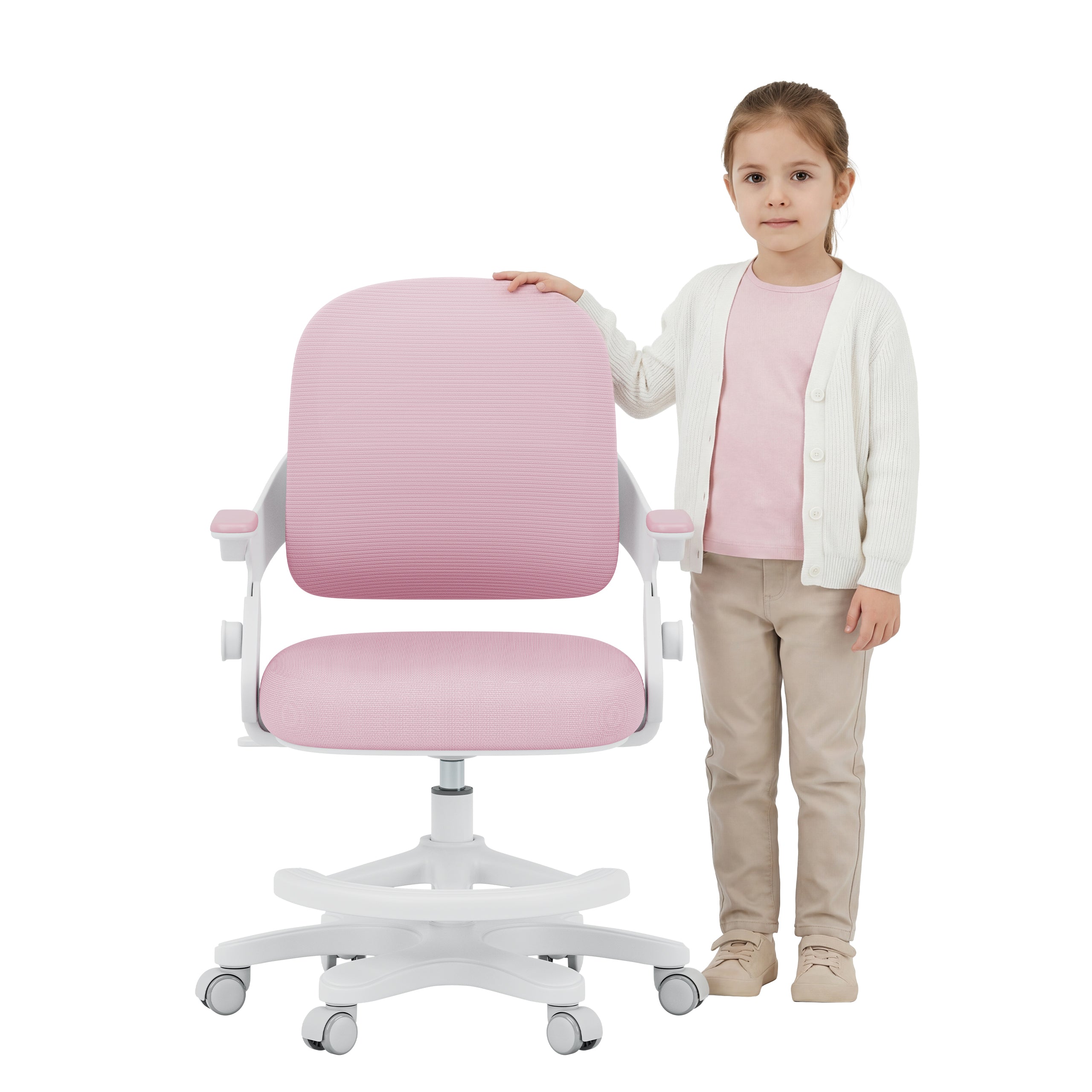 Vaikiška rašomojo stalo kėdė Mark Adler Junior 4.3 Pink