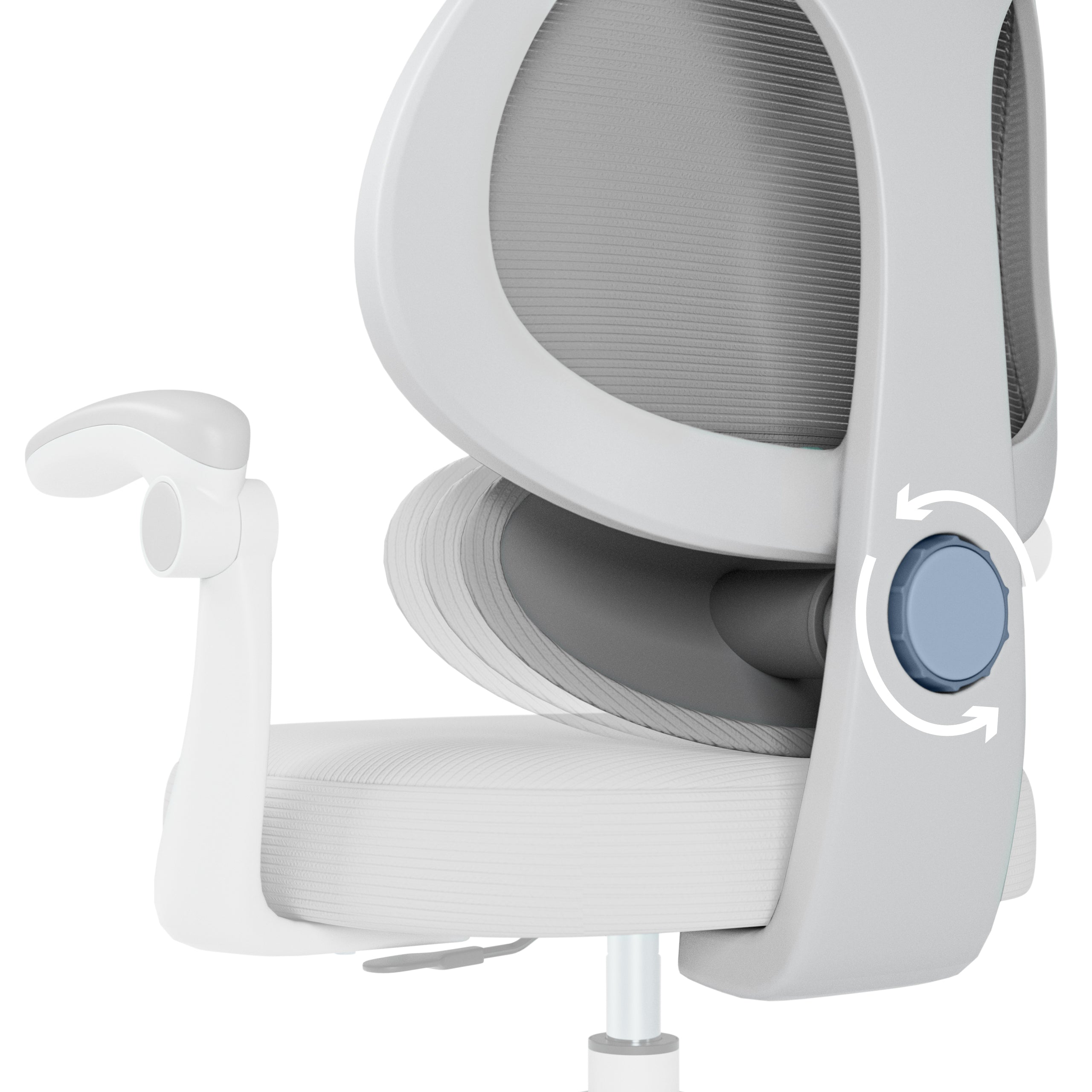 "Mark Adler Junior 4.5 Grey" vaikiška rašomoji kėdė