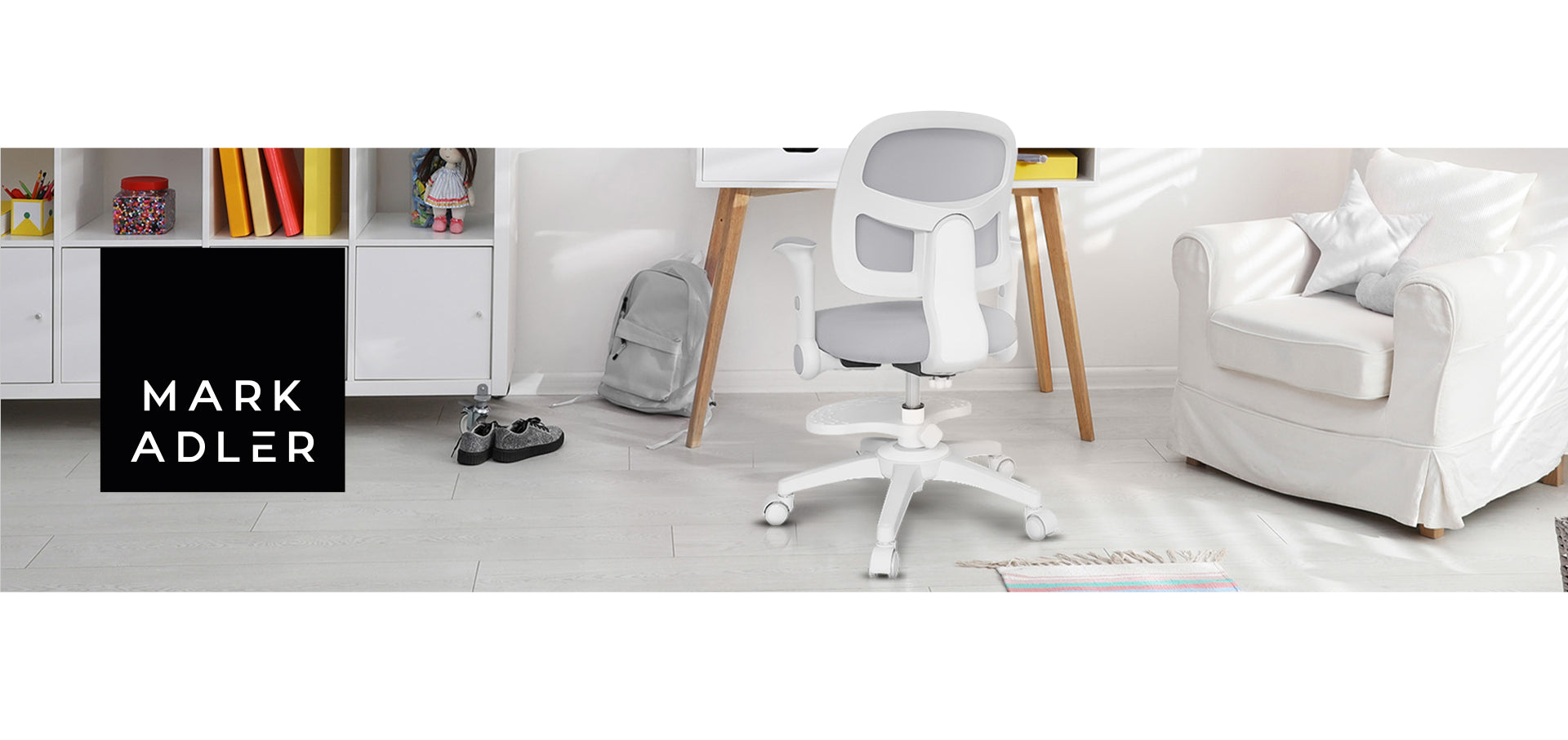 Mark Adler Junior 5.0 Grey sukamoji kėdė
