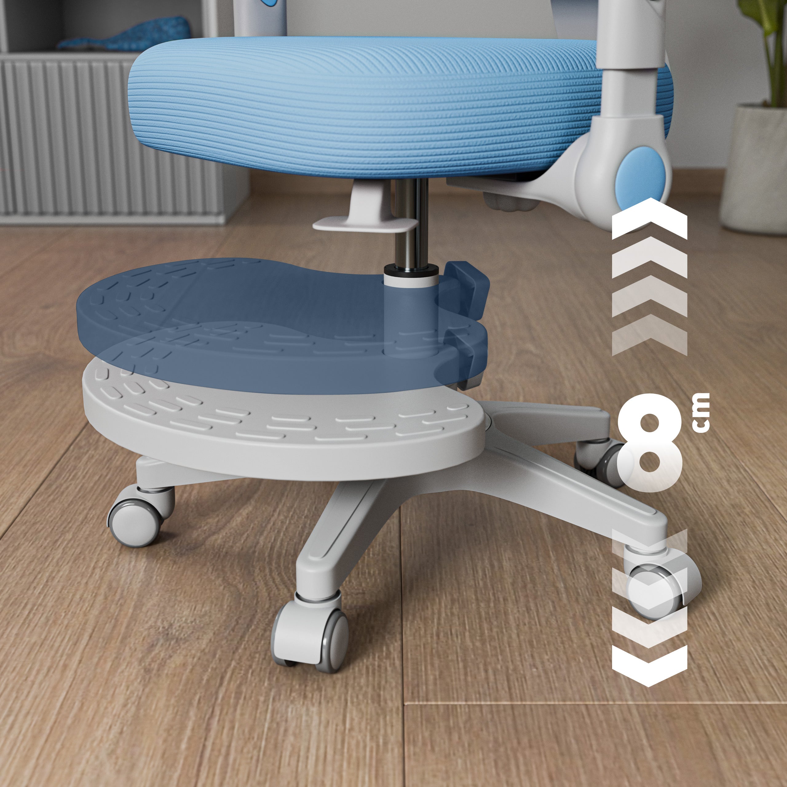 Mark Adler JUNIOR 5.0 Blue sukamoji kėdė