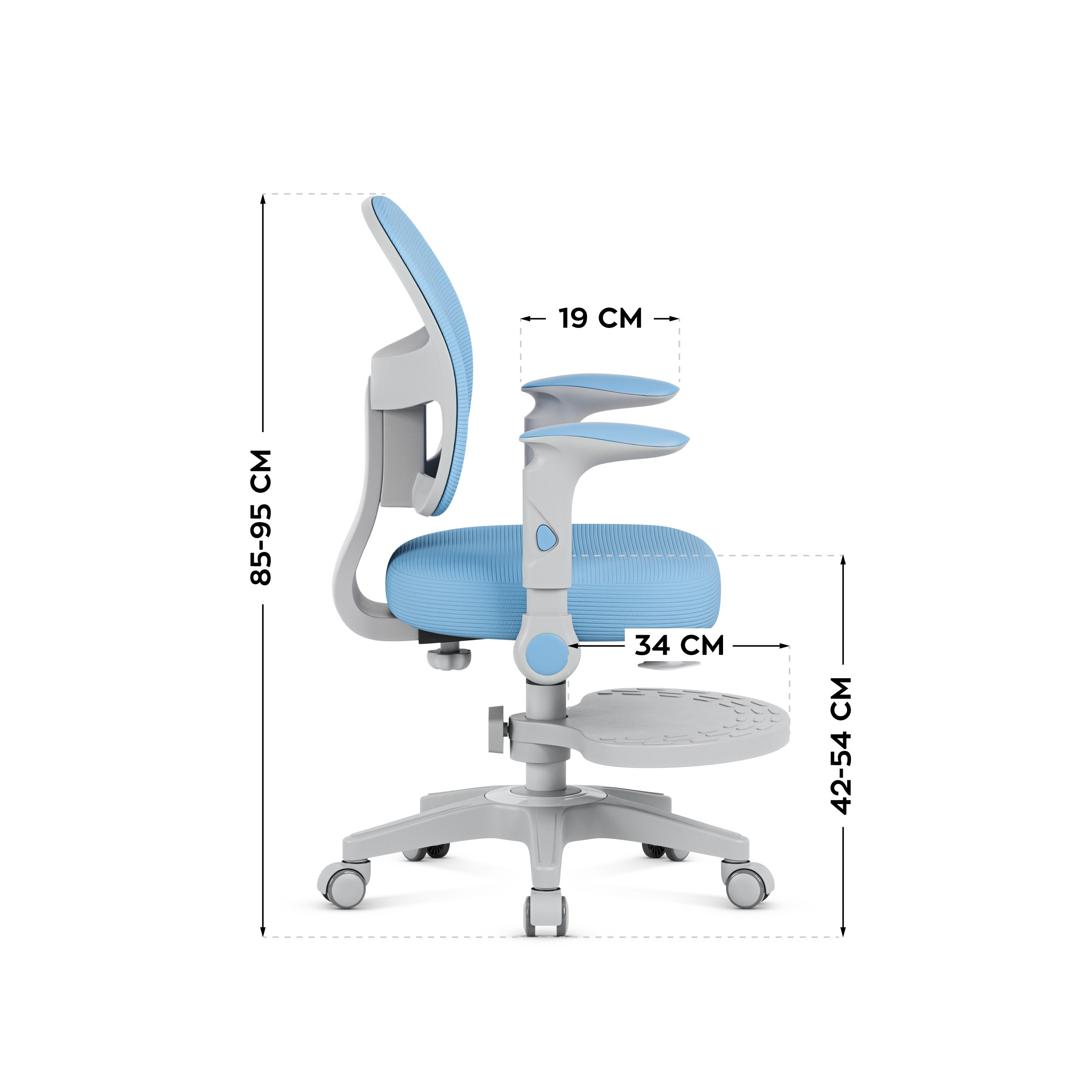 Mark Adler JUNIOR 5.0 Blue sukamoji kėdė