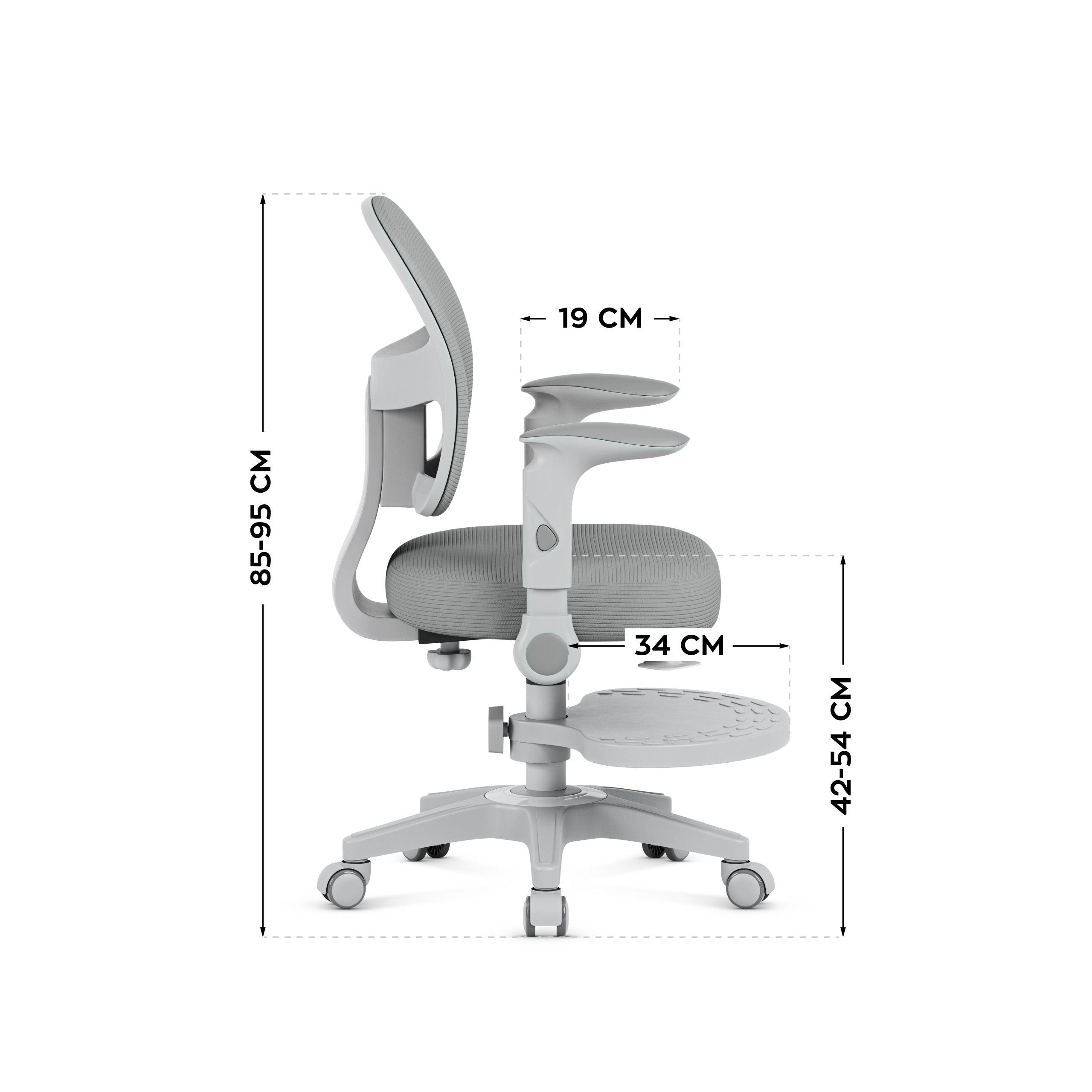 Mark Adler Junior 5.0 Grey sukamoji kėdė
