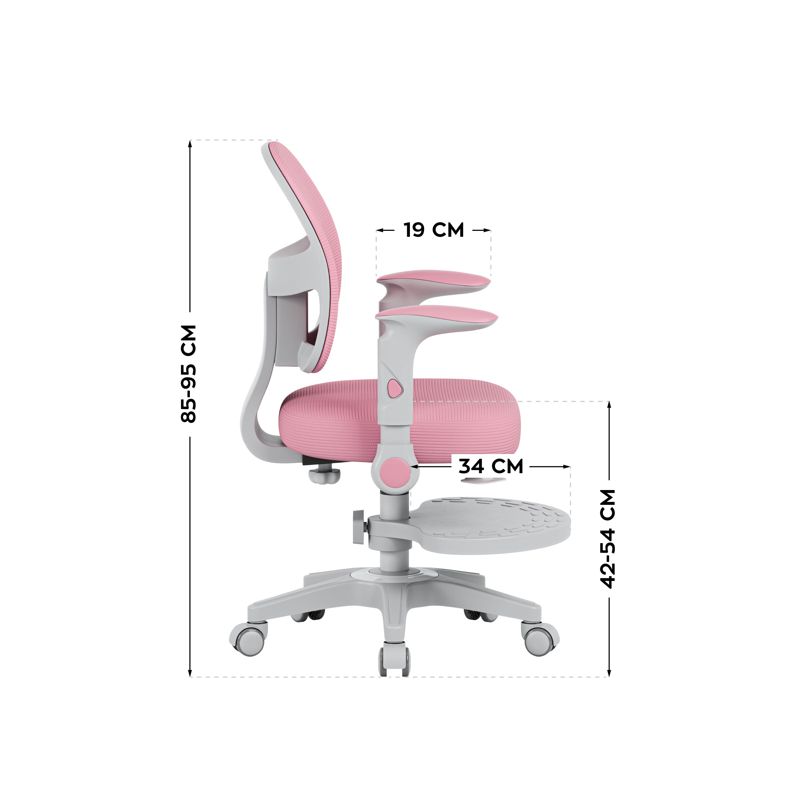 Mark Adler Junior 5.0 Pink sukamoji kėdė