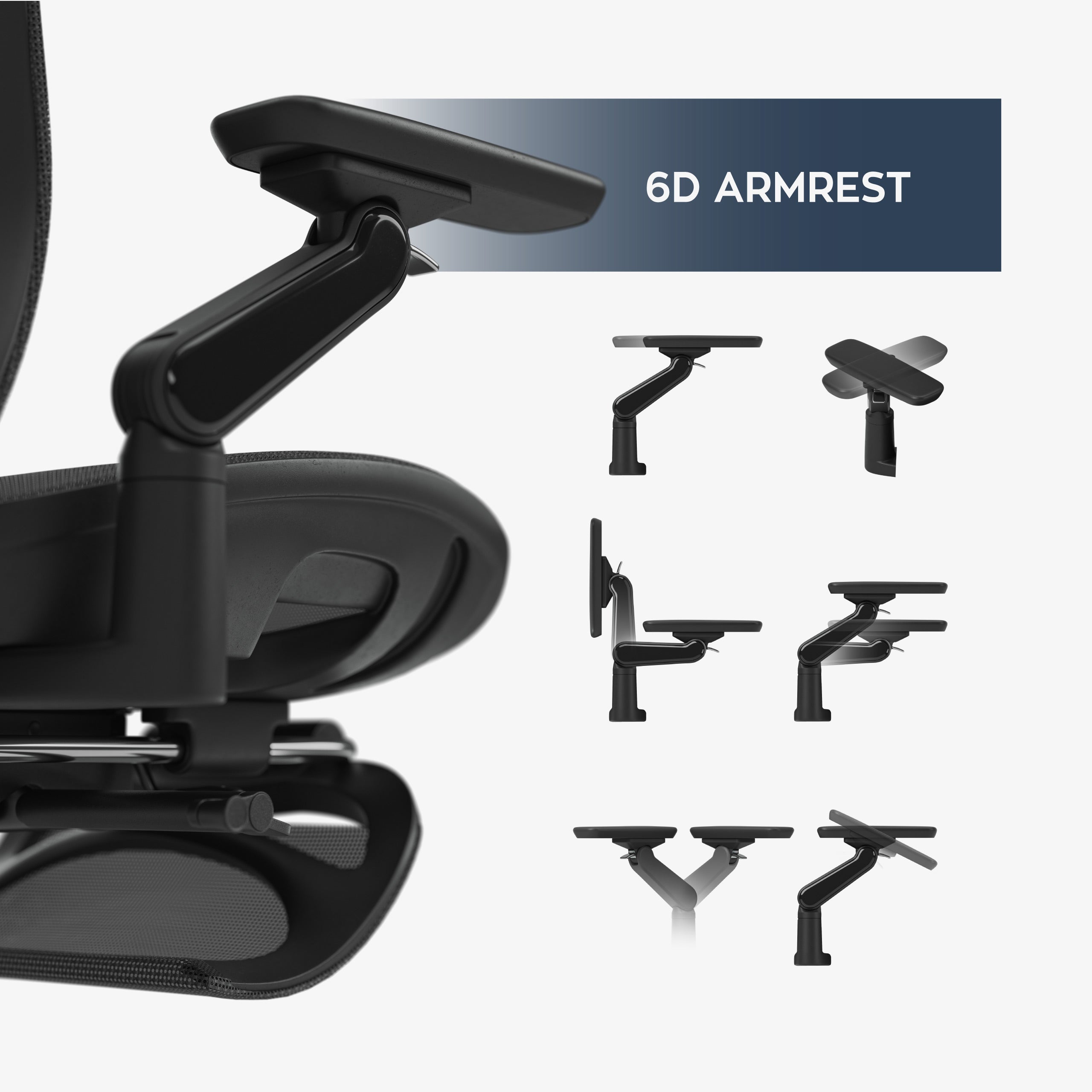 Ergonominė masažinė kėdė Mark Adler Leadpro 8.7 Black