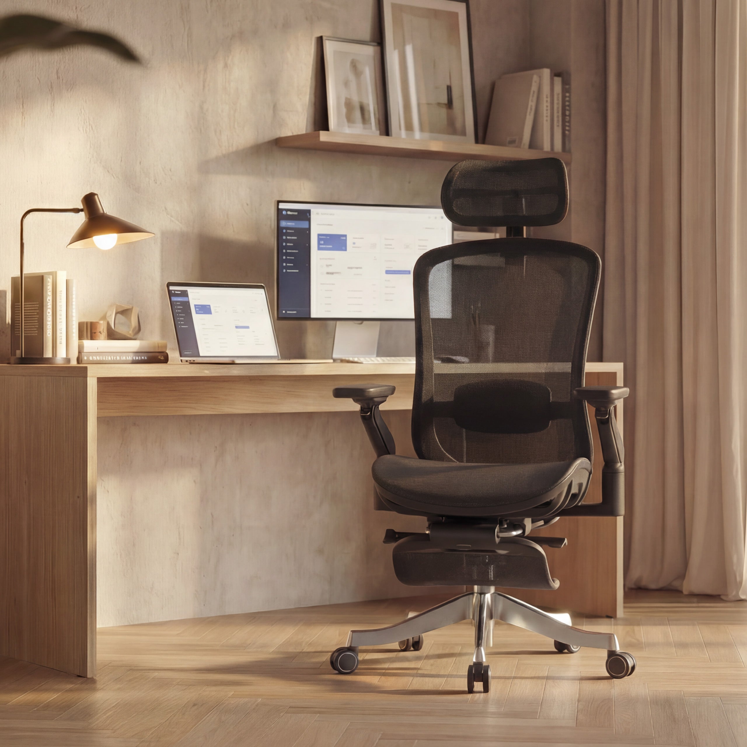 Ergonominė masažinė kėdė Mark Adler Leadpro 8.7 Black