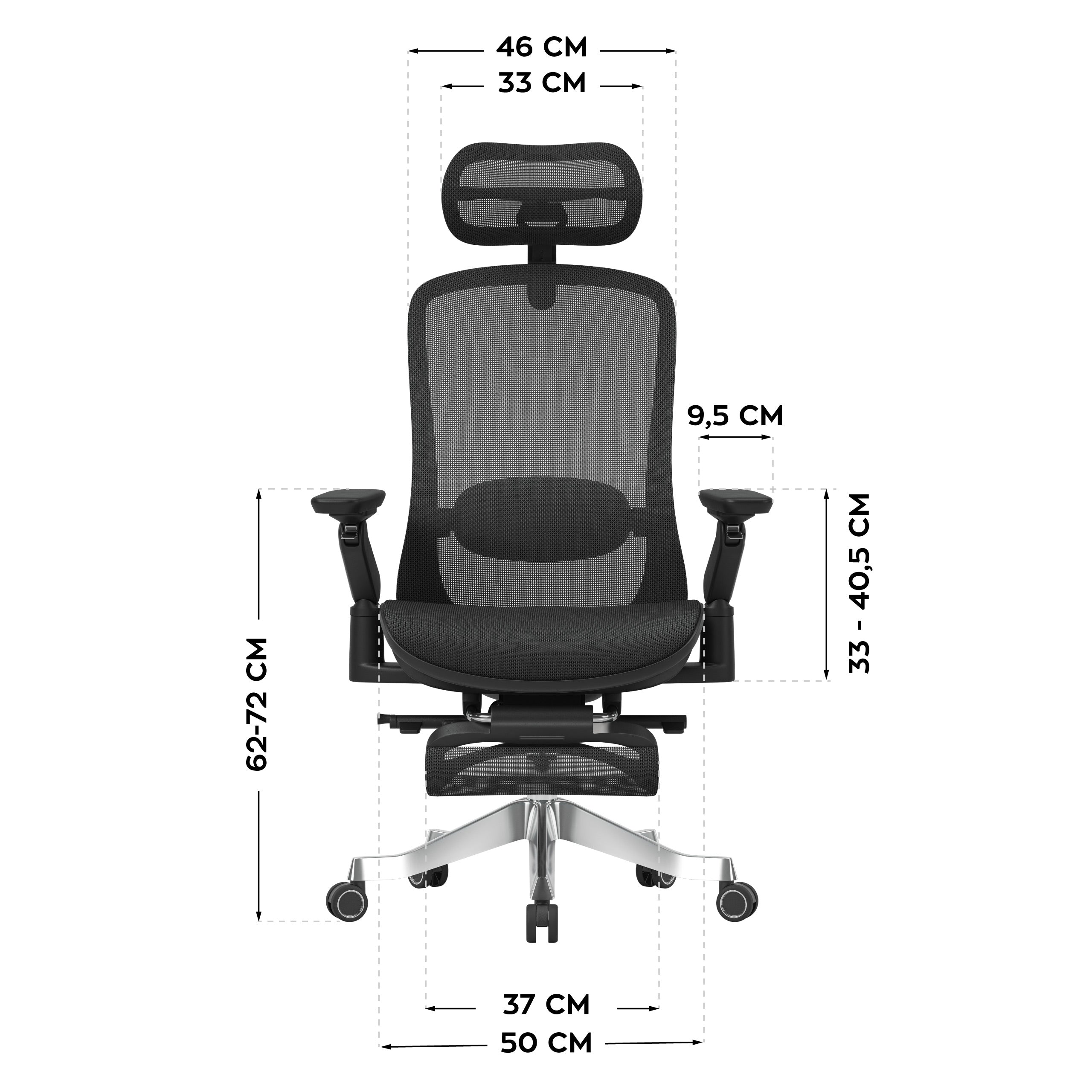 Ergonominė masažinė kėdė Mark Adler Leadpro 8.7 Black