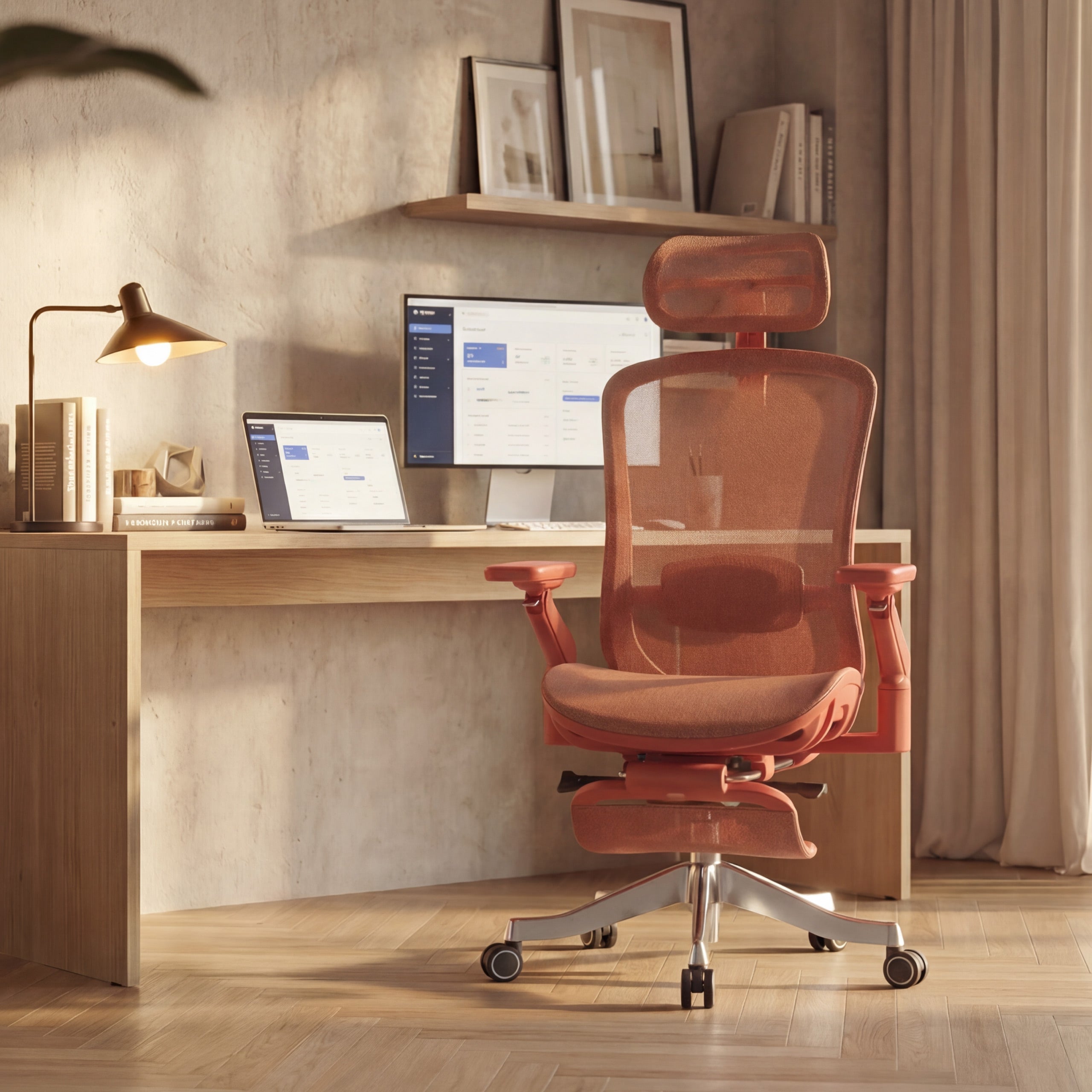 Ergonominė masažinė kėdė Mark Adler Leadpro 8.7 Red