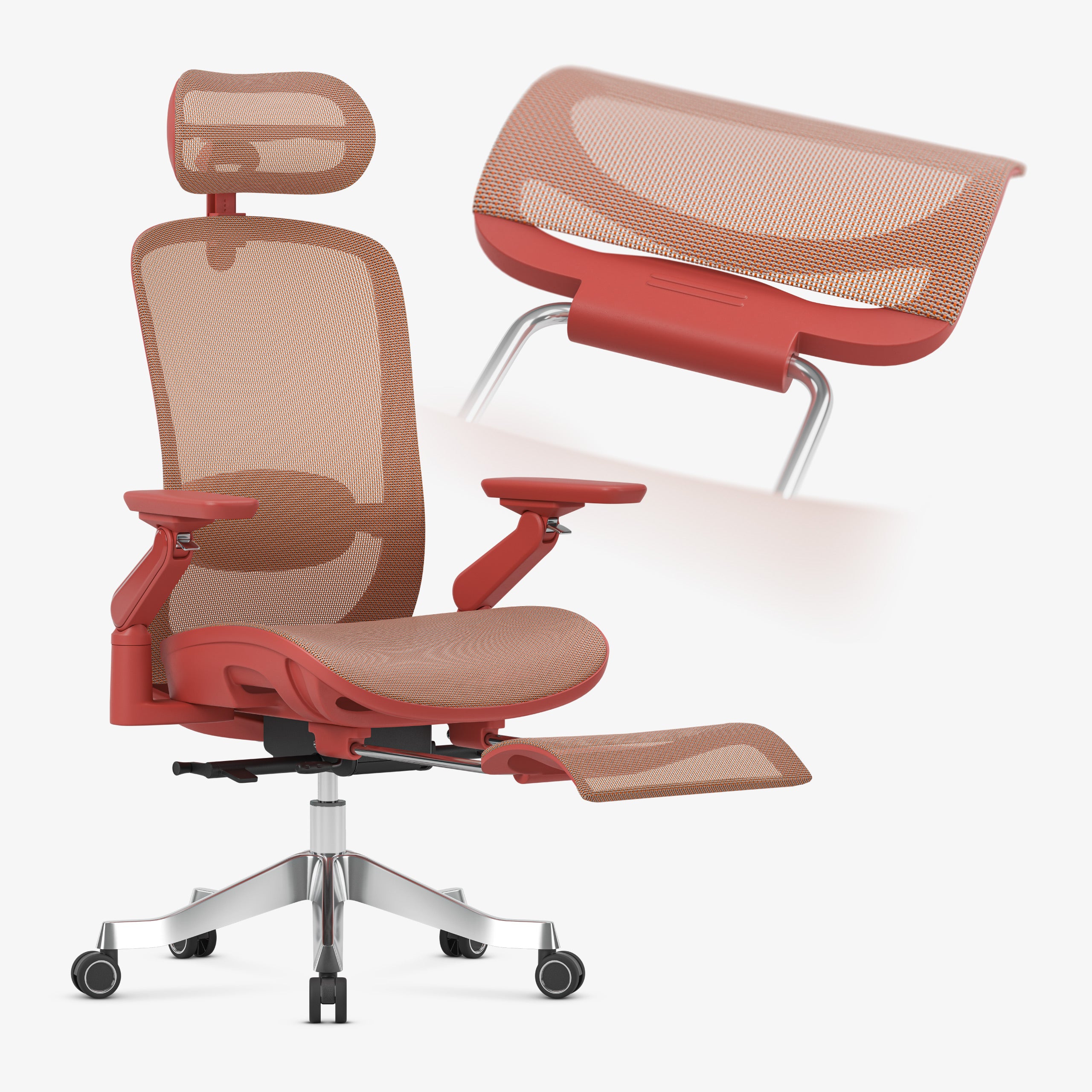 Ergonominė masažinė kėdė Mark Adler Leadpro 8.7 Red
