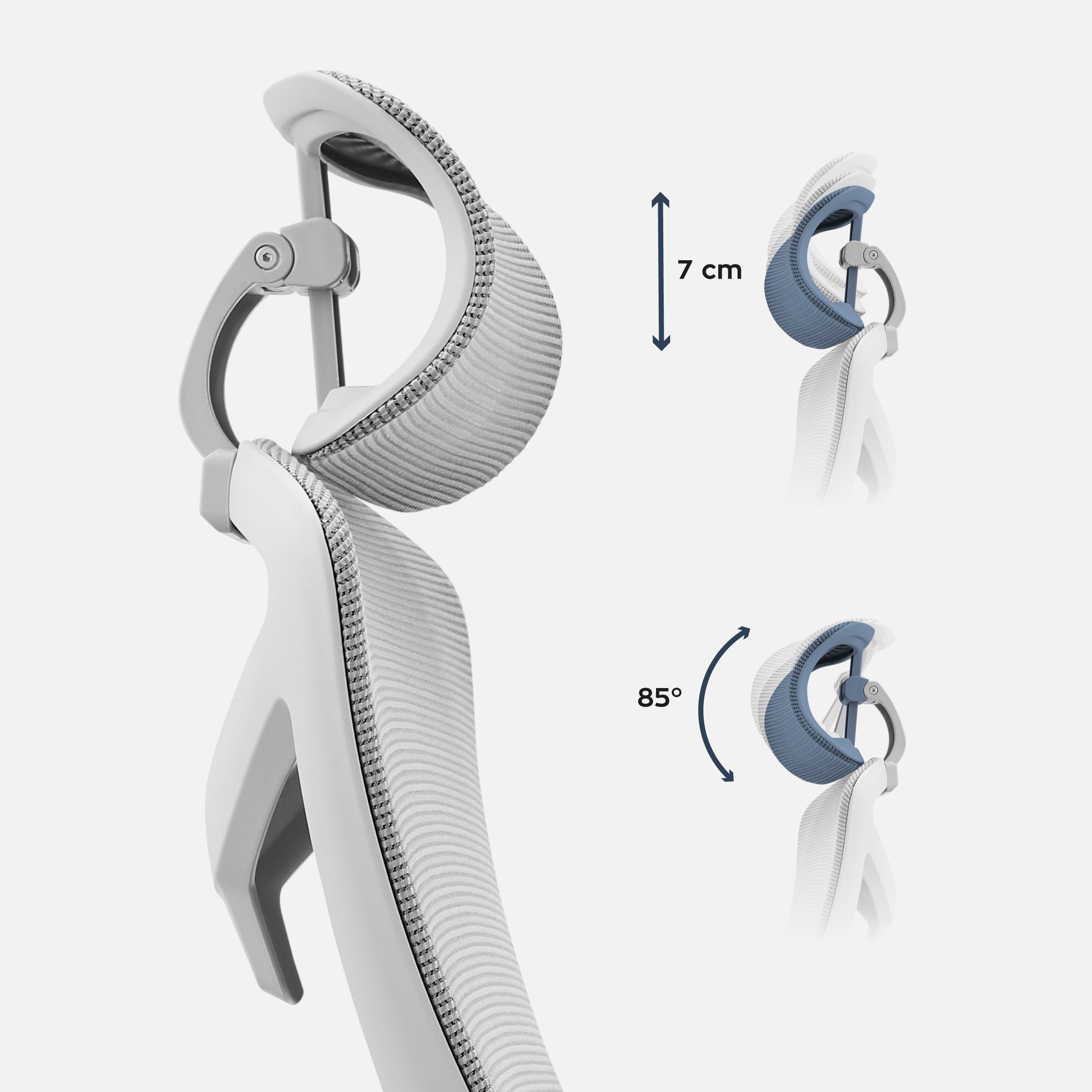 Ergonomiška biuro kėdė Mark Adler Manager 2.6 Grey