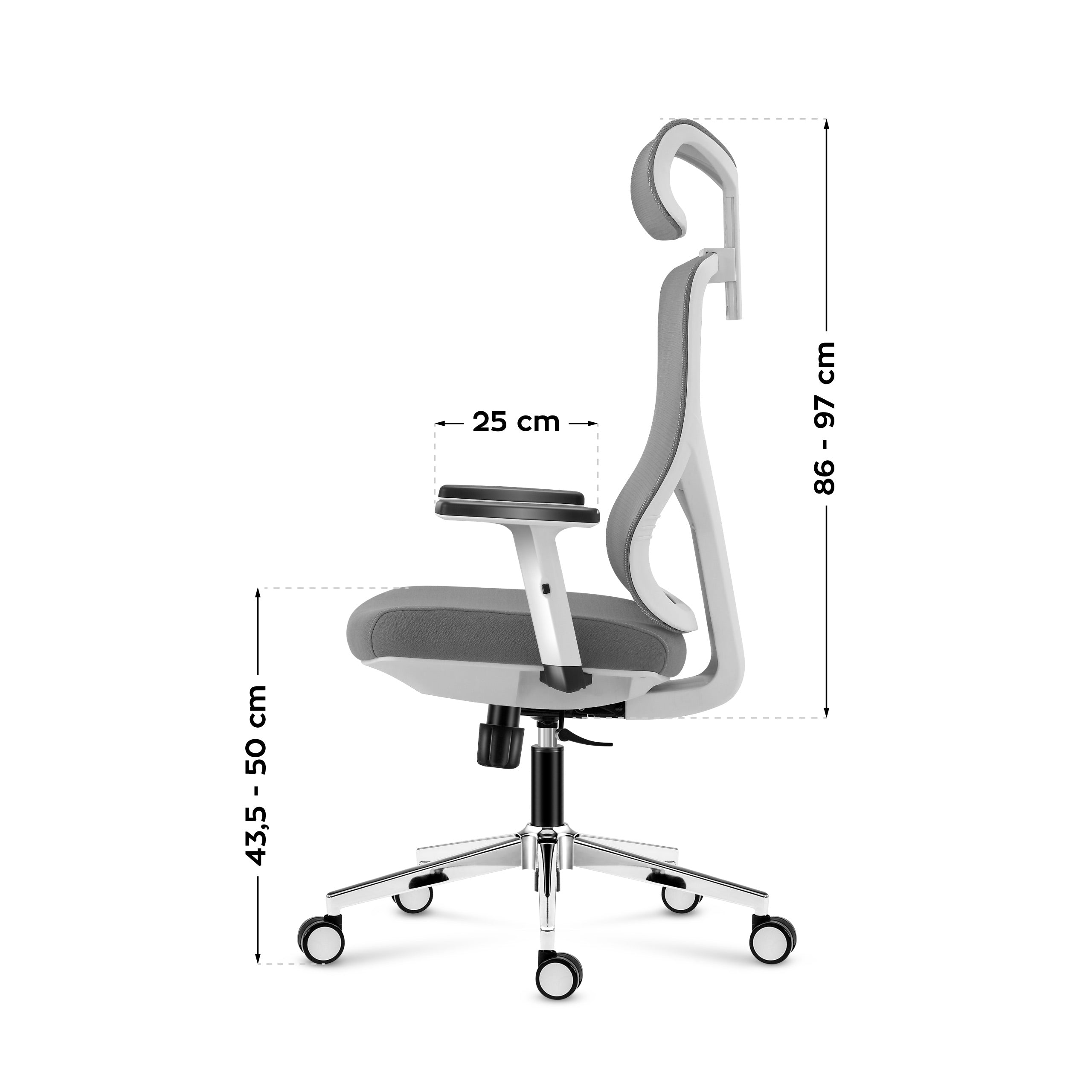 Mark Adler Manager 3.3 White ERGONOMINĖ KĖDĖ