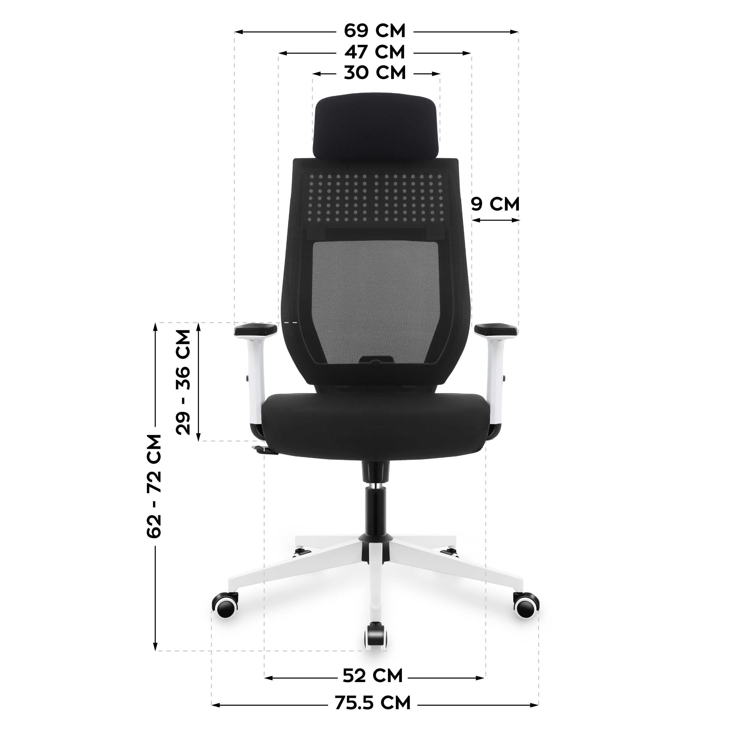 Mark Adler Manager 3.9 biuro kėdė juoda