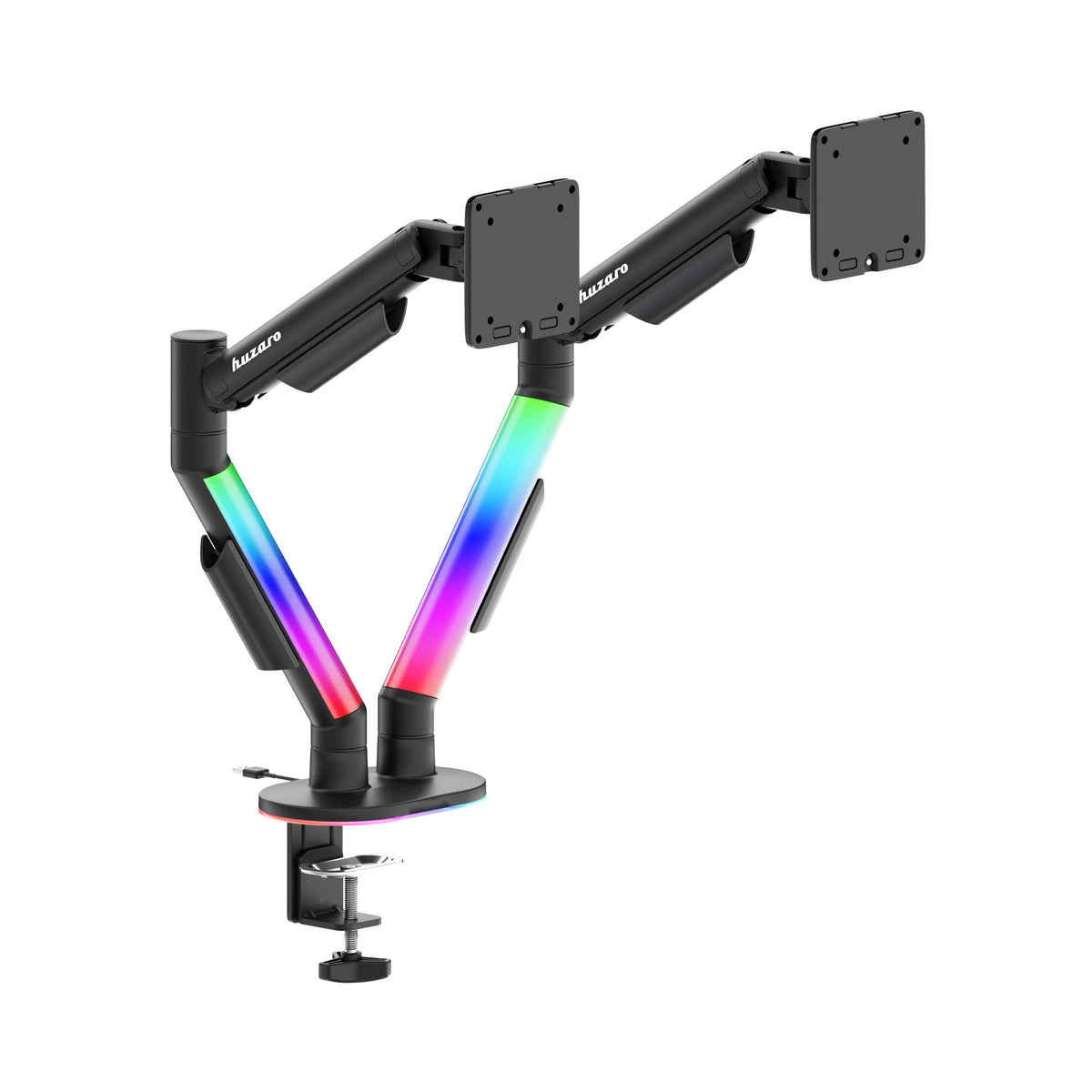 Stalo laikiklis 2 monitoriams Huzaro Motion 2.6 RGB