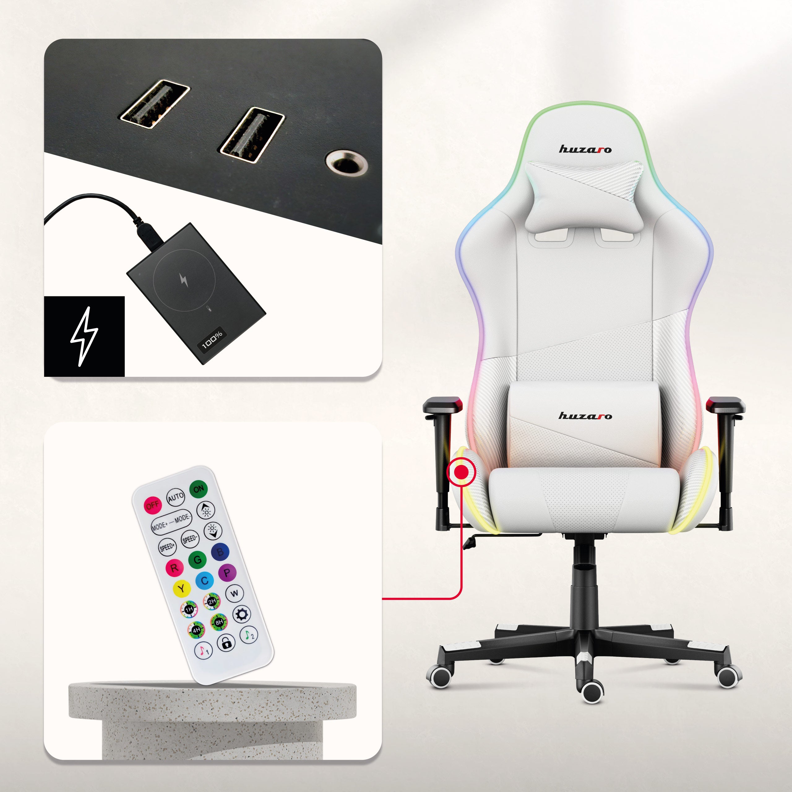 RGB LED apšvietimas