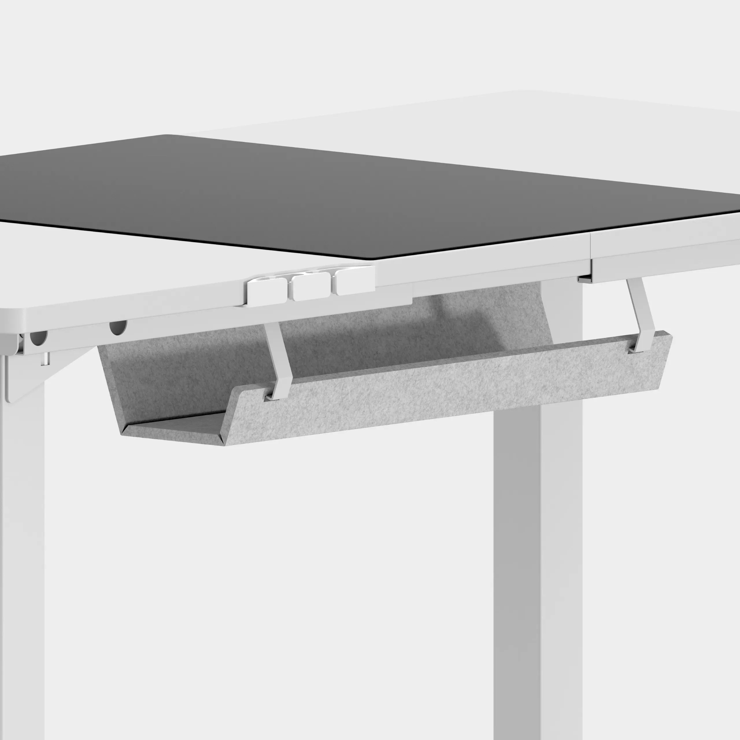 Integruotas kabelių organizatorius