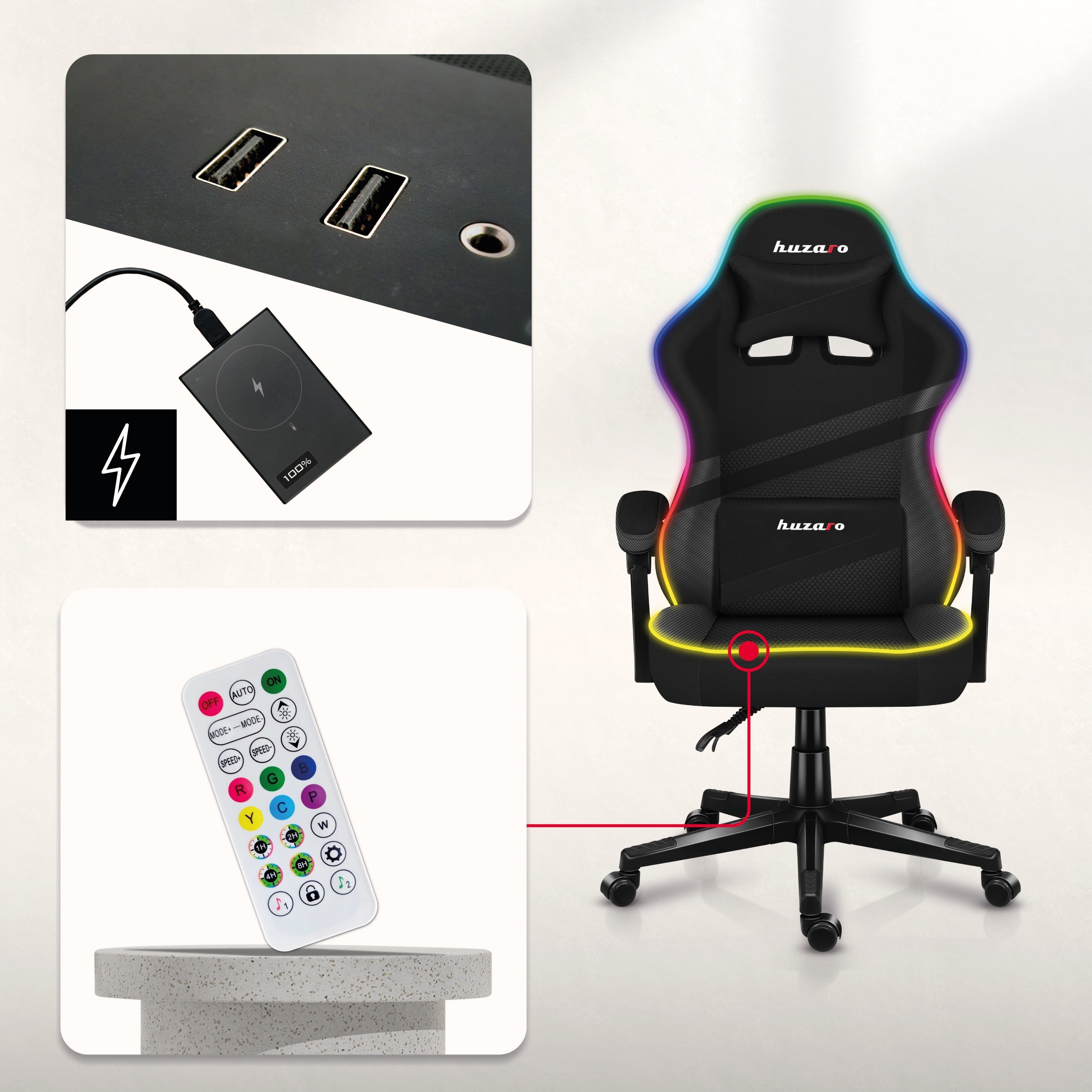 RGB LED apšvietimas