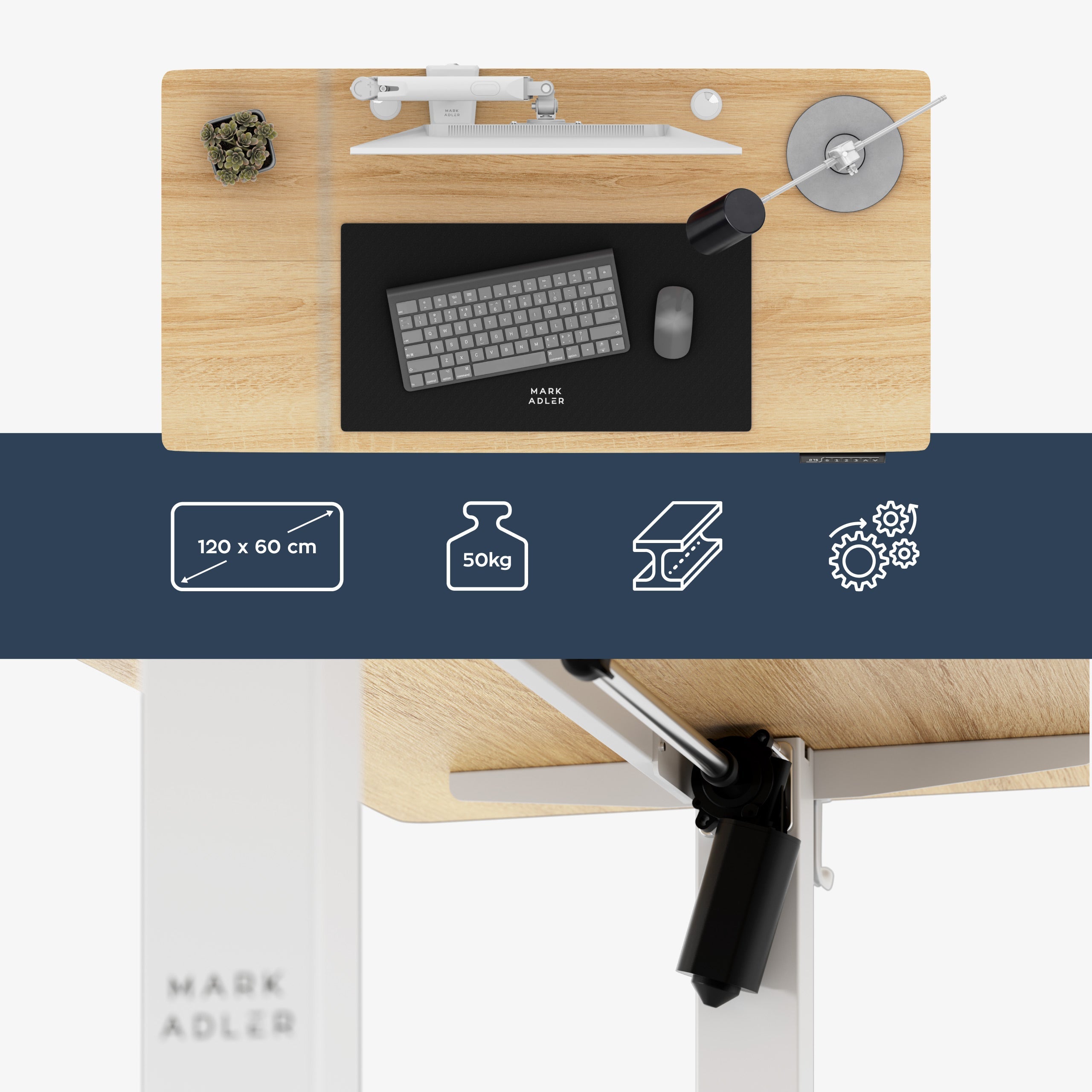 Tylus variklis, sustiprinta konstrukcija