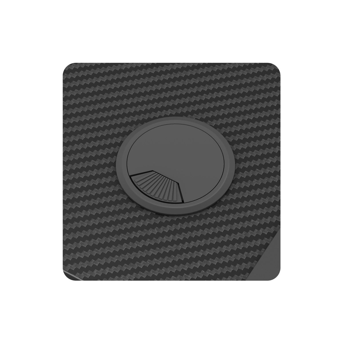 Kabelių pravedimo angos - tvarkinga darbo vieta