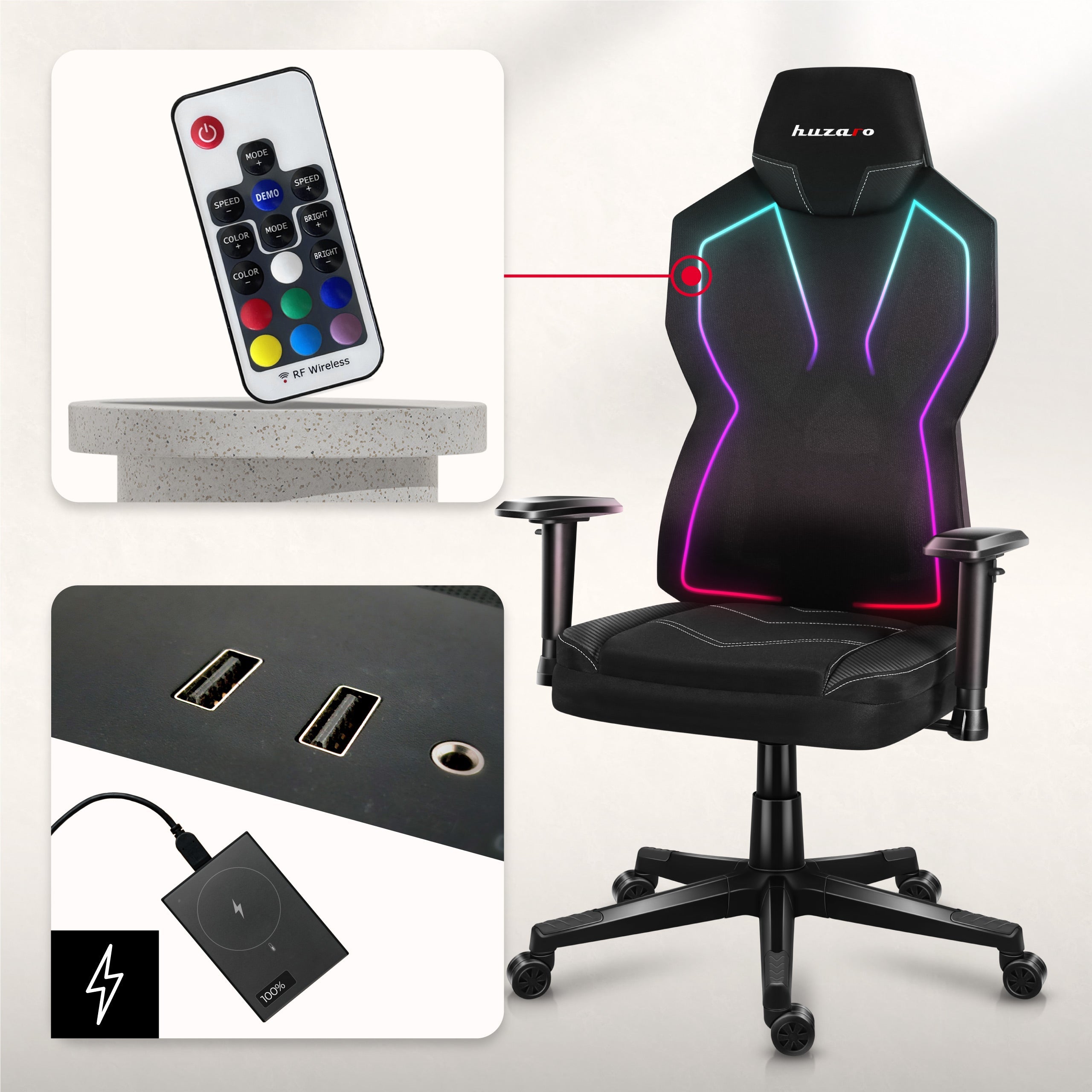 USB maitinamas LED apšvietimas