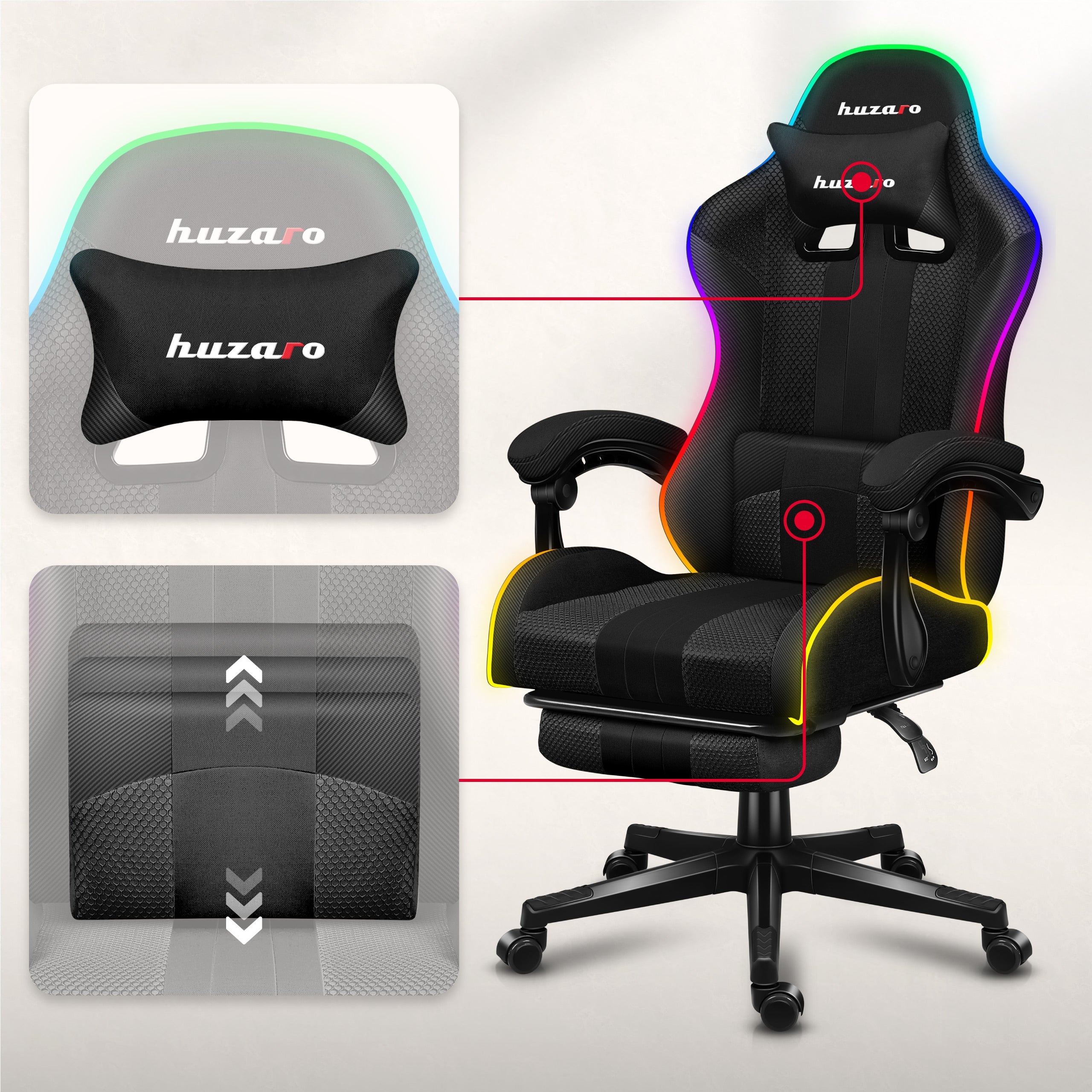 Kaklo pagalvė ir juosmens pagalvė