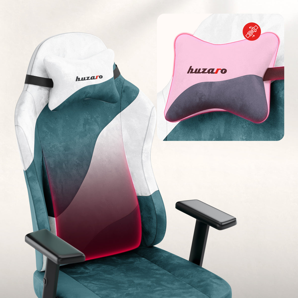 Žaidimų kėdė paaugliams Huzaro Ranger 5.7 Teal