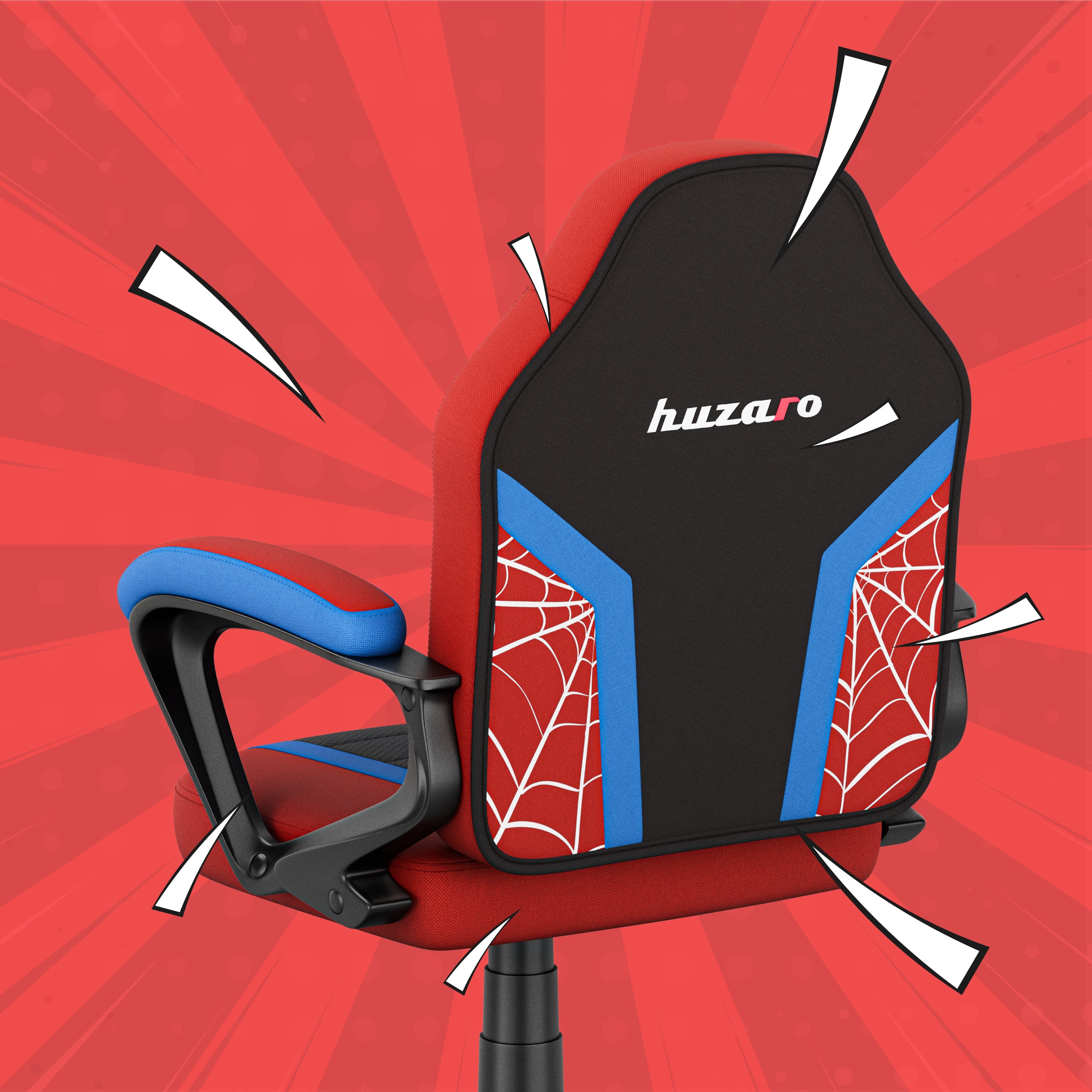 Huzaro Ranger 1.0 Spider Mesh Žaidimų kėdė vaikui