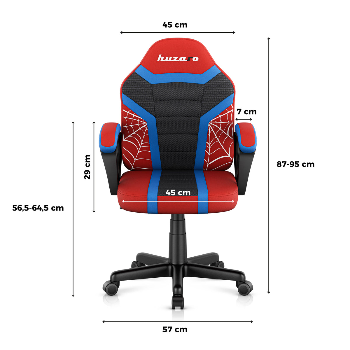 Huzaro Ranger 1.0 Spider Mesh Žaidimų kėdė vaikui