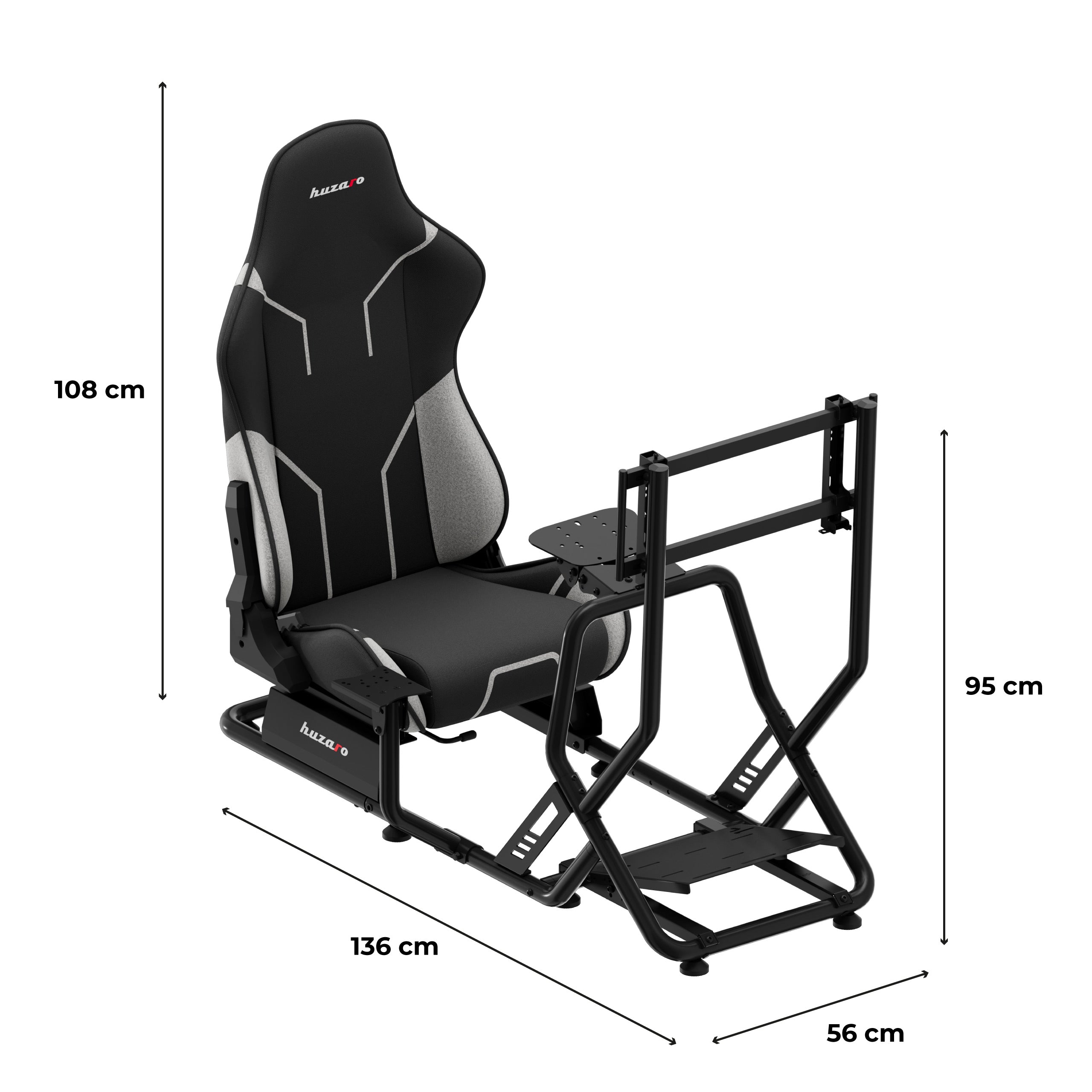 Huzaro Speed 6.0 lenktynių kabina