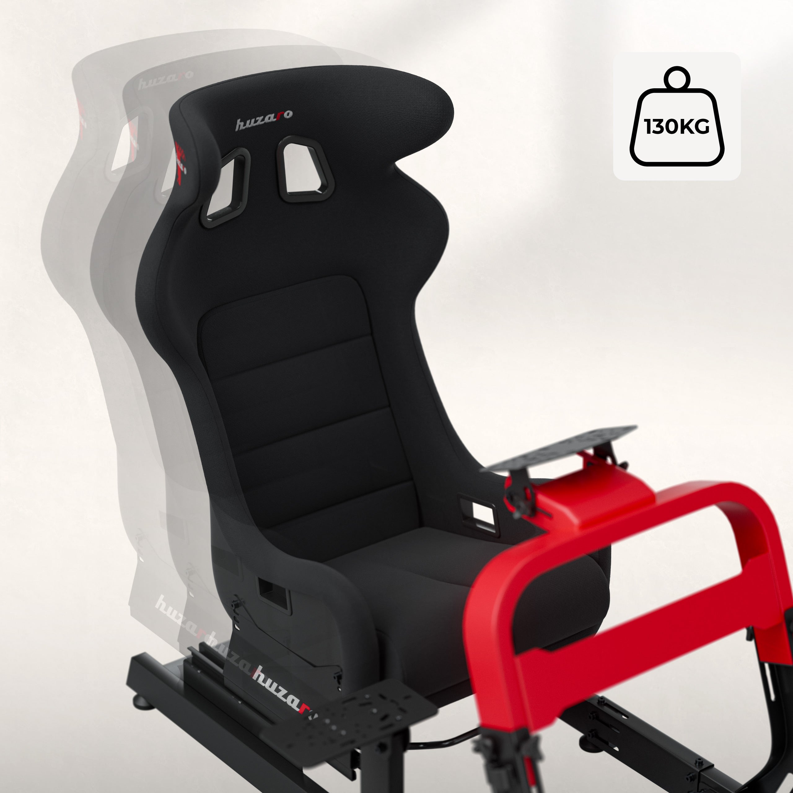 Lenktynių simuliatoriaus kokpitas Huzaro Speed 8.3 sim racing