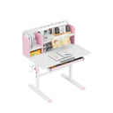 Ergonomiškas rašomasis stalas vaikams Mark Adler Study 5.0 Pink 90 cm