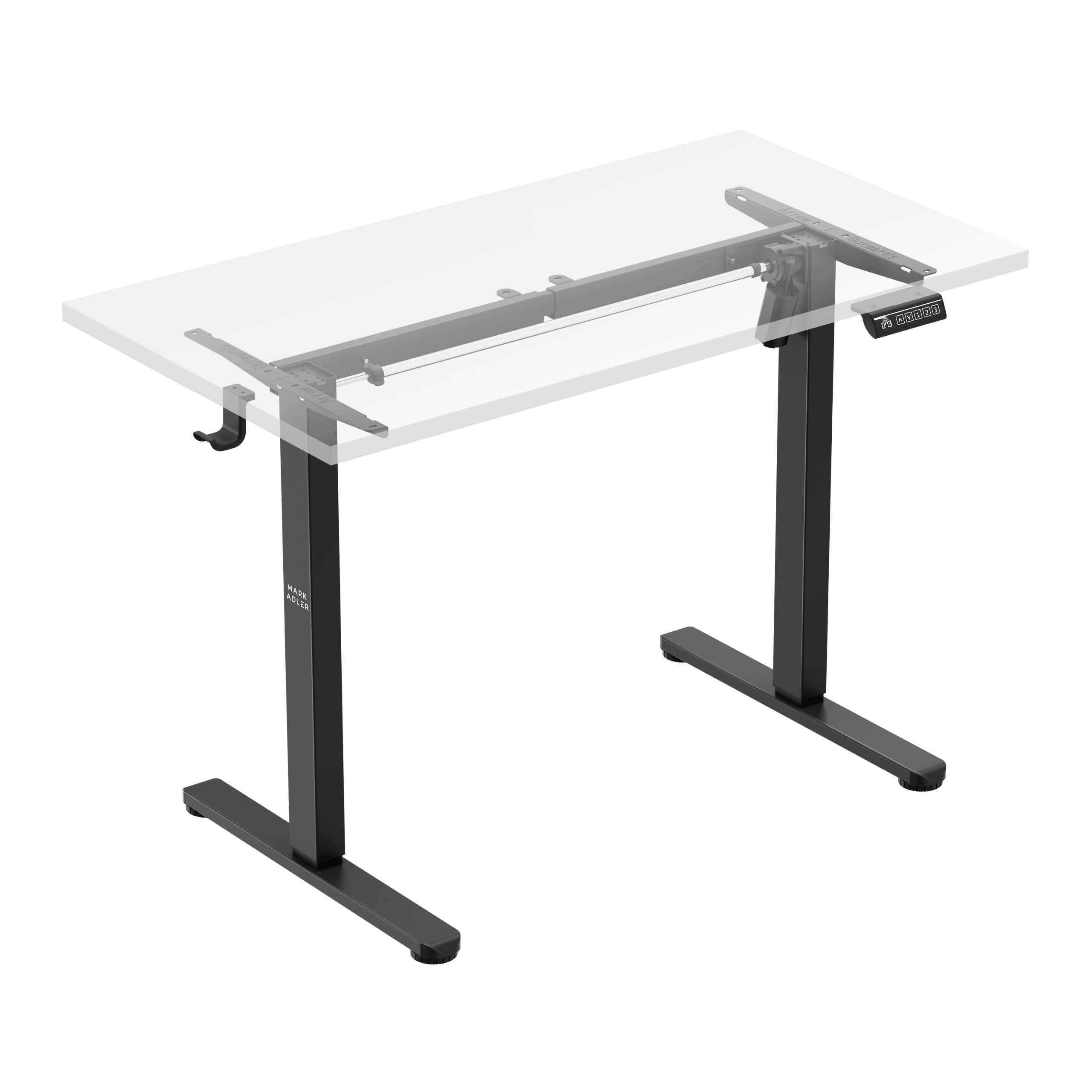 Elektroniškai reguliuojamas stalo rėmas Mark Adler Xeno 1.7 Black 
