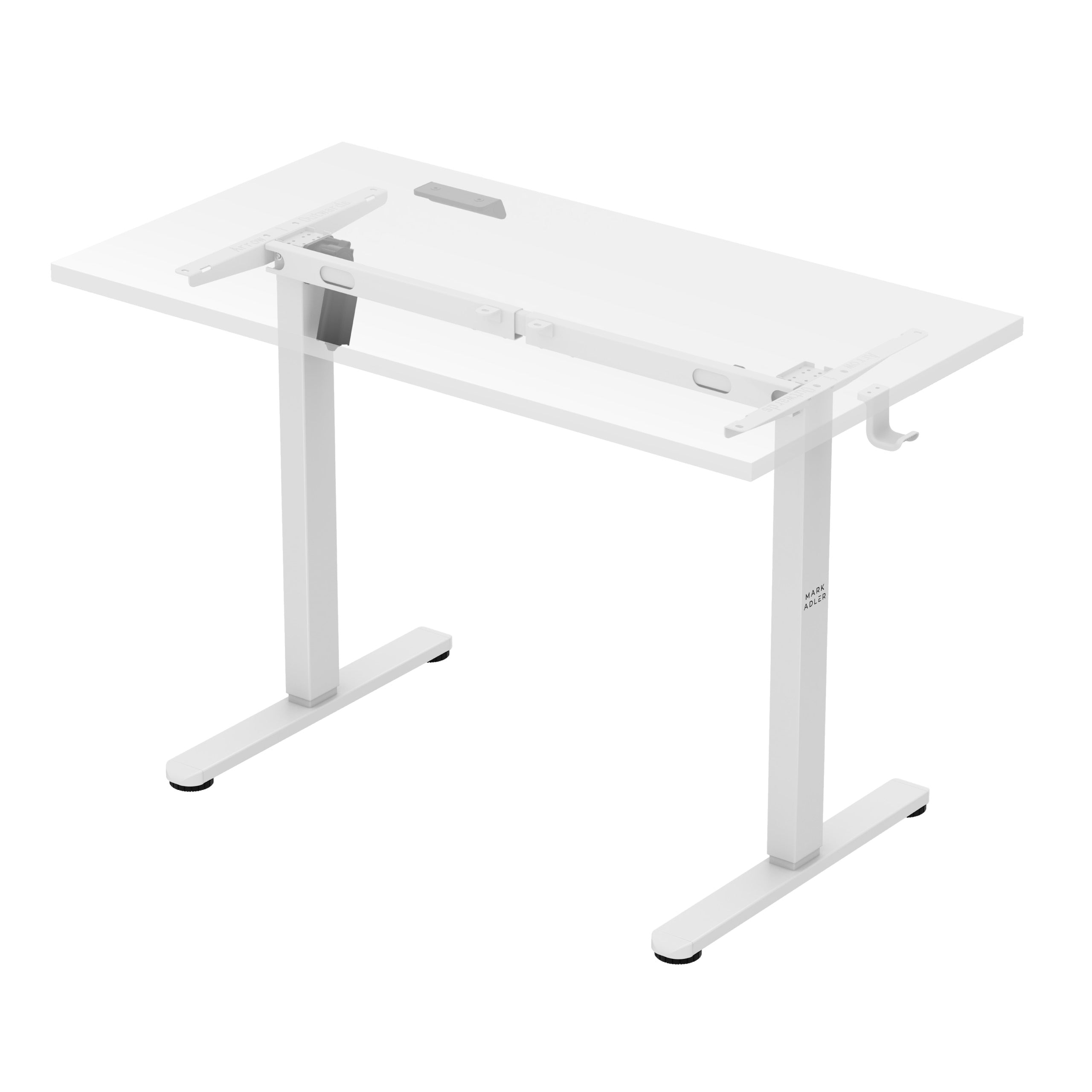 Elektrinio reguliuojamo aukščio stalo rėmas Mark Adler Xeno 1.7 White