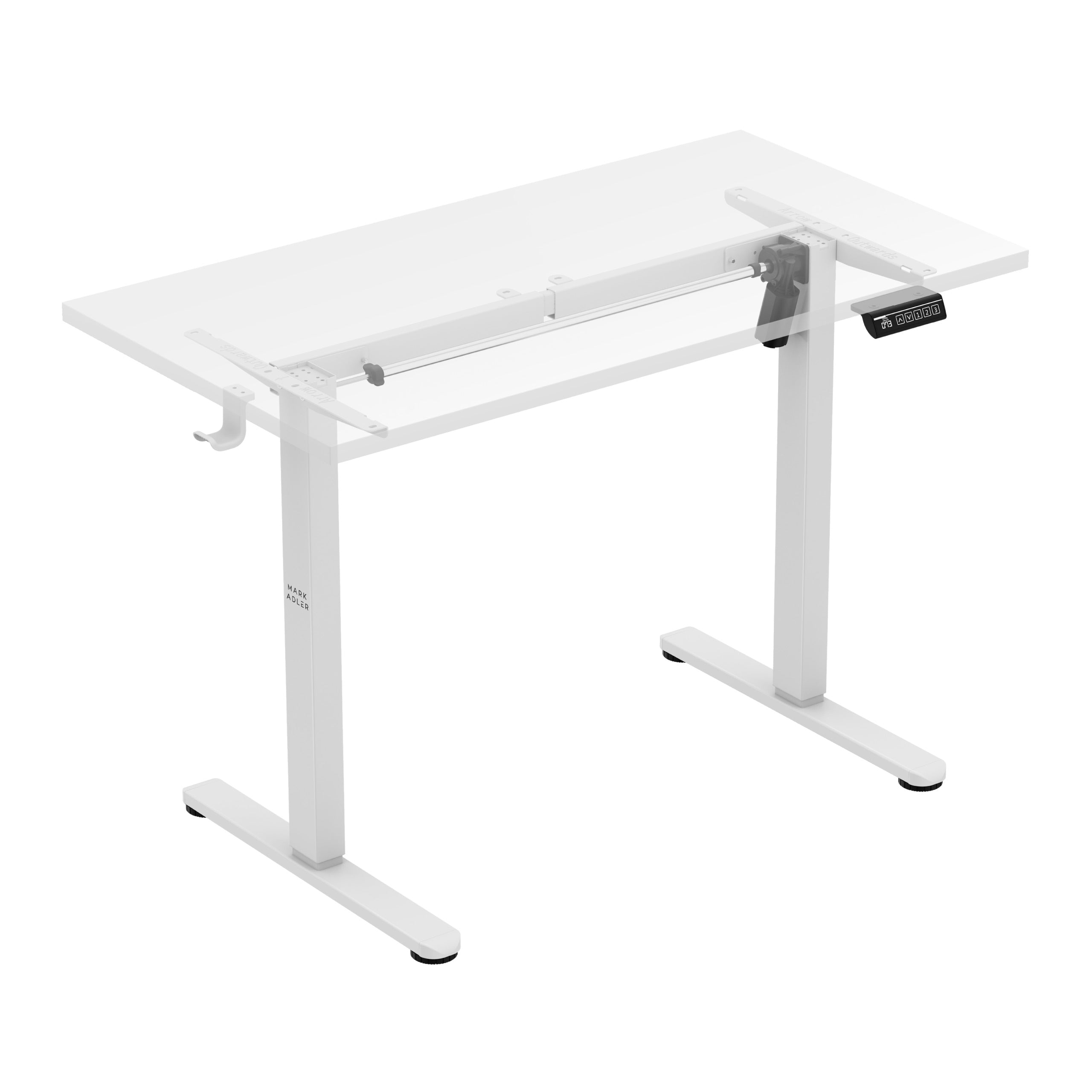 Elektrinio reguliuojamo aukščio stalo rėmas Mark Adler Xeno 1.7 White